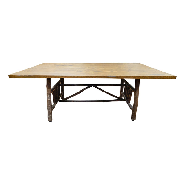 Old Hickory Dining Table, Furnishings, Furniture, Table
