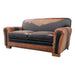 Kennedy Collection Leather Sitting Room Couch, Furnishings, Furniture, Couch