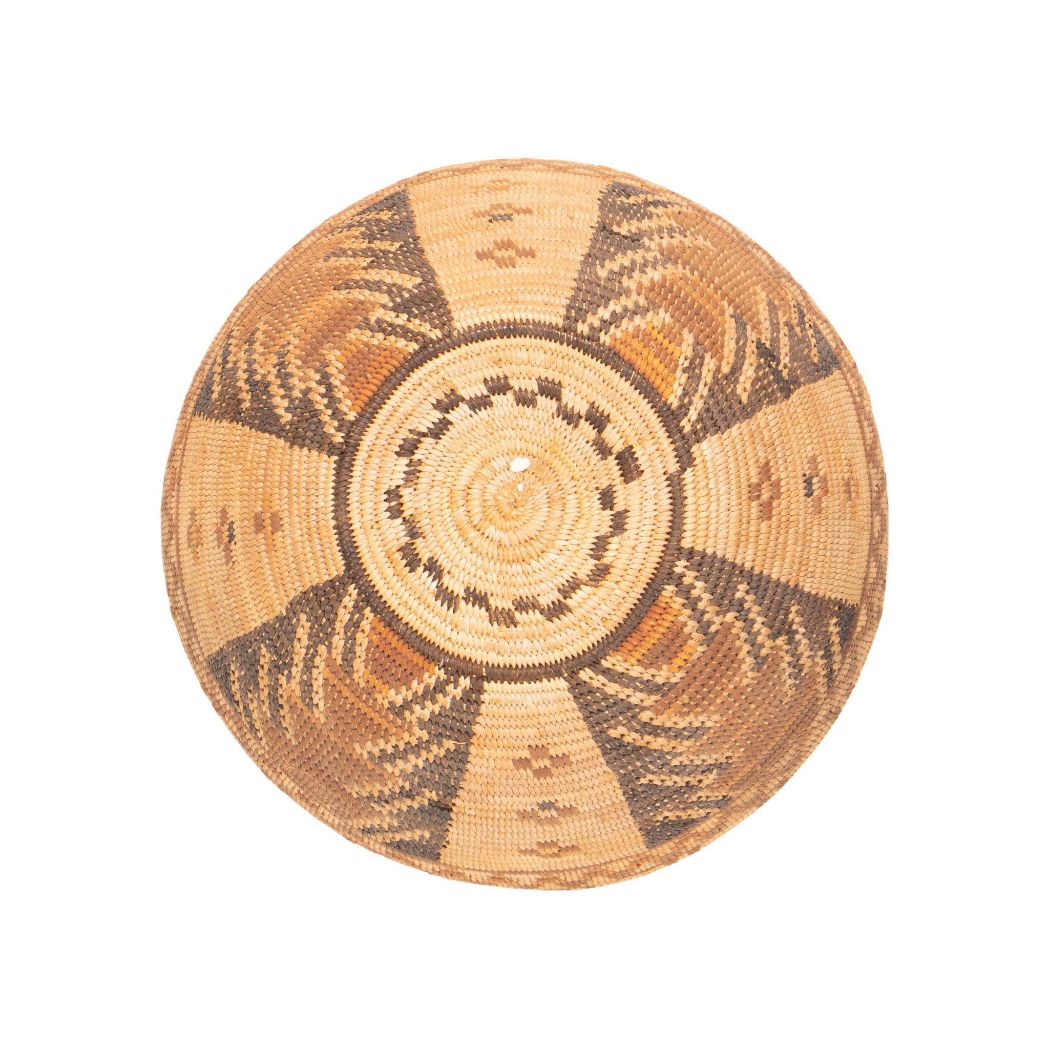 Tubatulabal Polychrome Basket