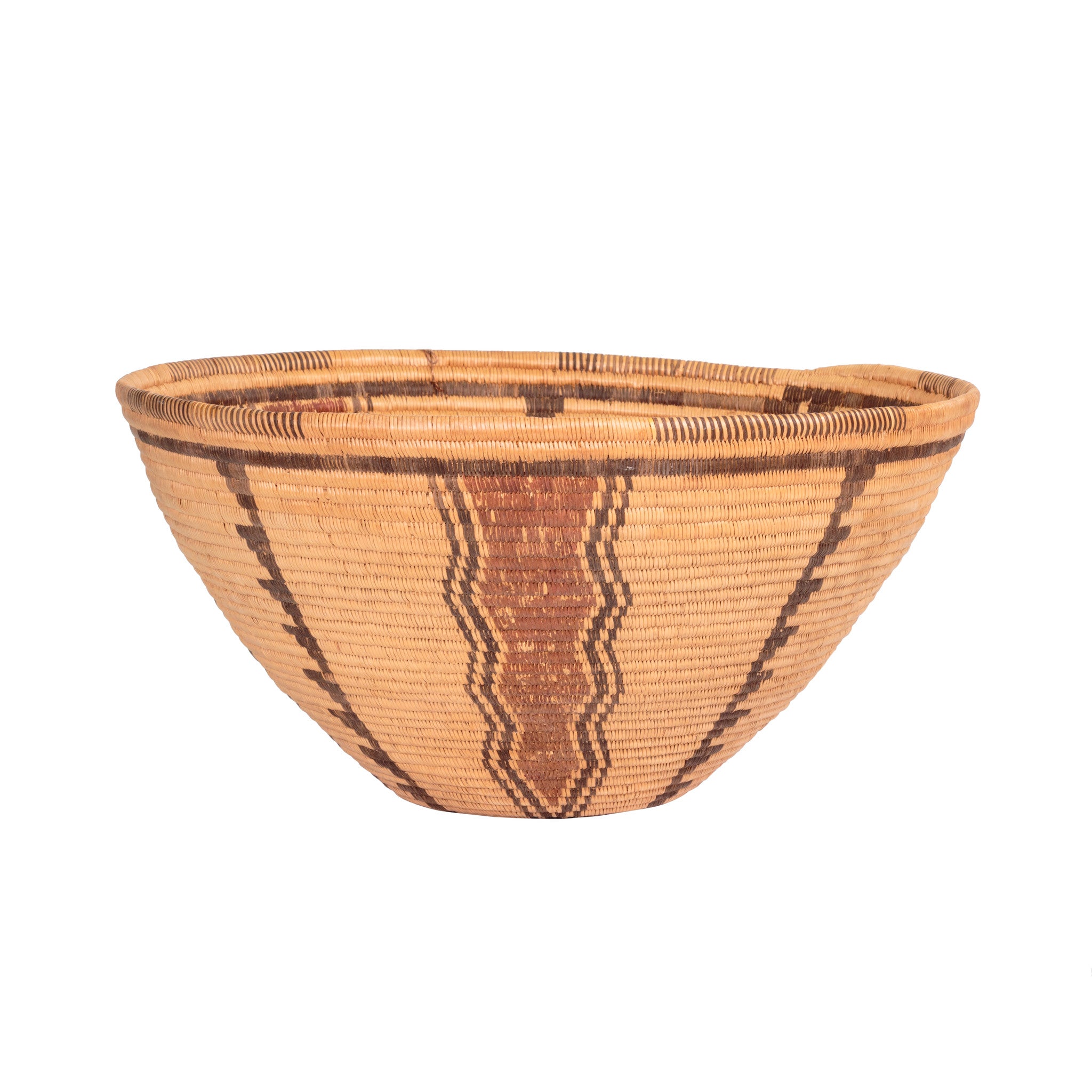 Panamint Basket, Native, Basketry, Vertical