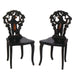 Pair of Black Forest Carved Chairs, Furnishings, Black Forest, Chair