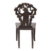 Pair of Black Forest Carved Chairs