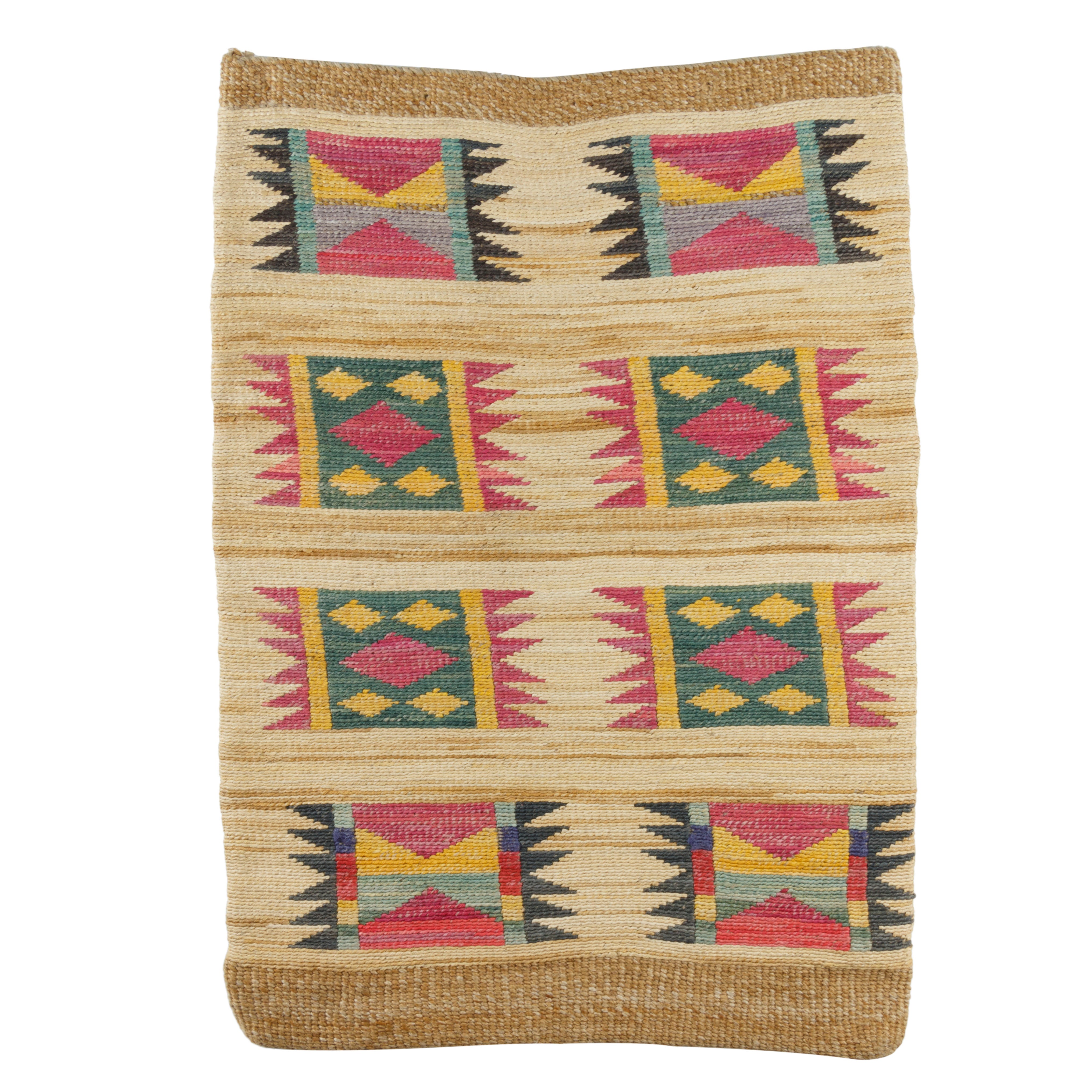 Nez Perce Corn Husk, Native, Basketry, Corn Husk