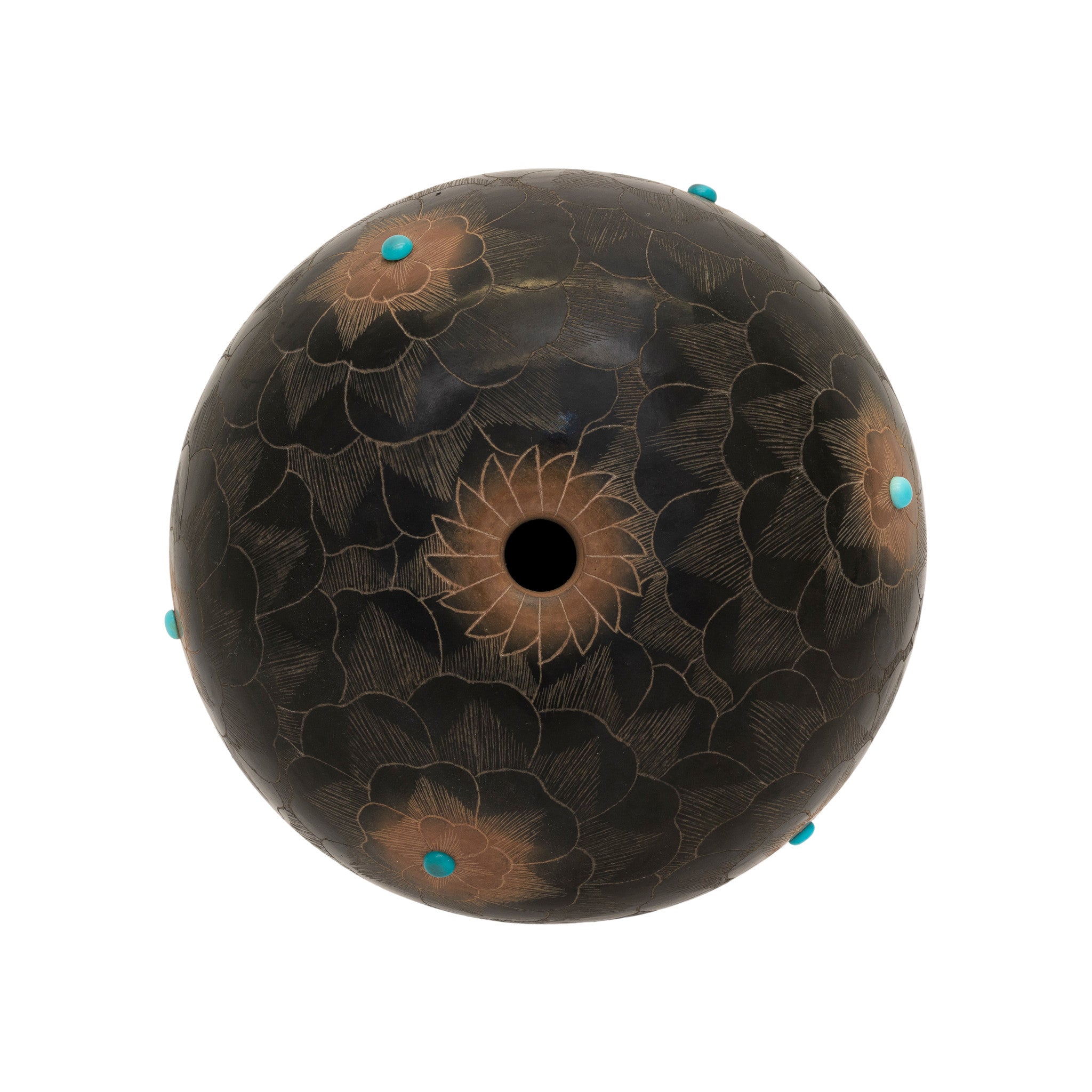 Julie Gutierrez Black Ware Seed Jar
