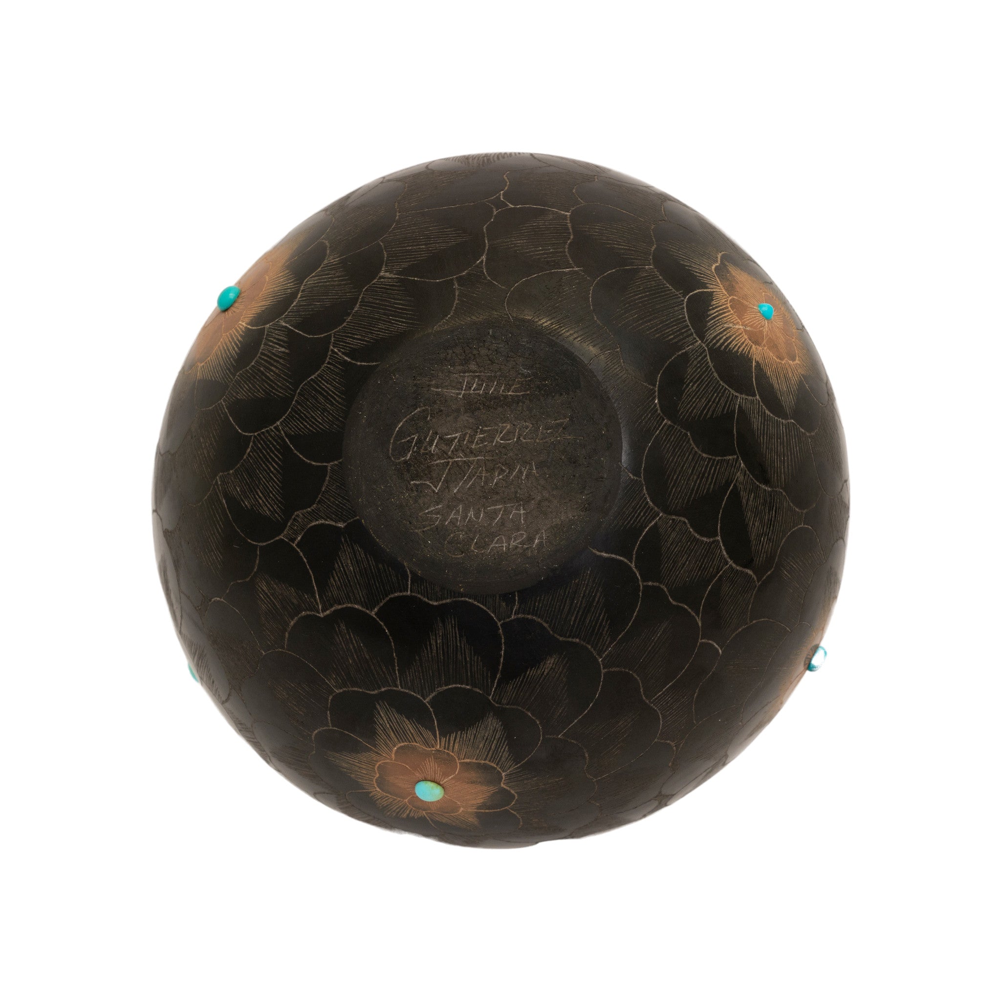 Julie Gutierrez Black Ware Seed Jar
