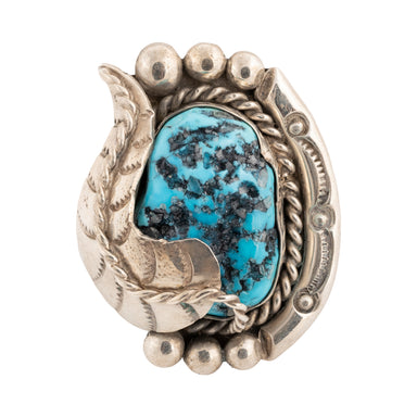Sterling Silver and Turquoise Ring, Jewelry, Ring, Native