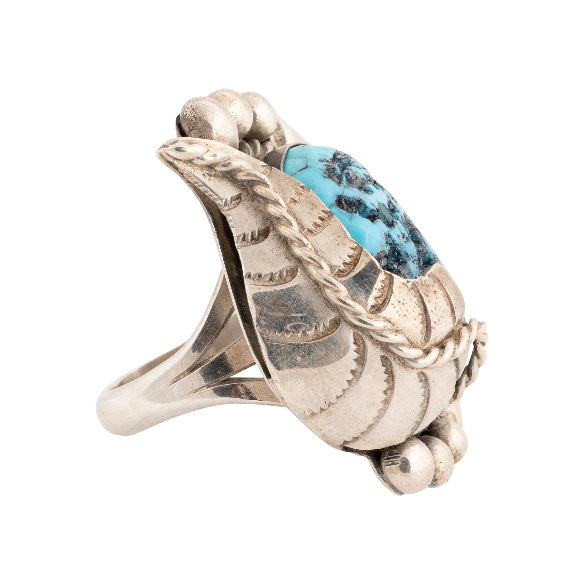 Sterling Silver and Turquoise Ring