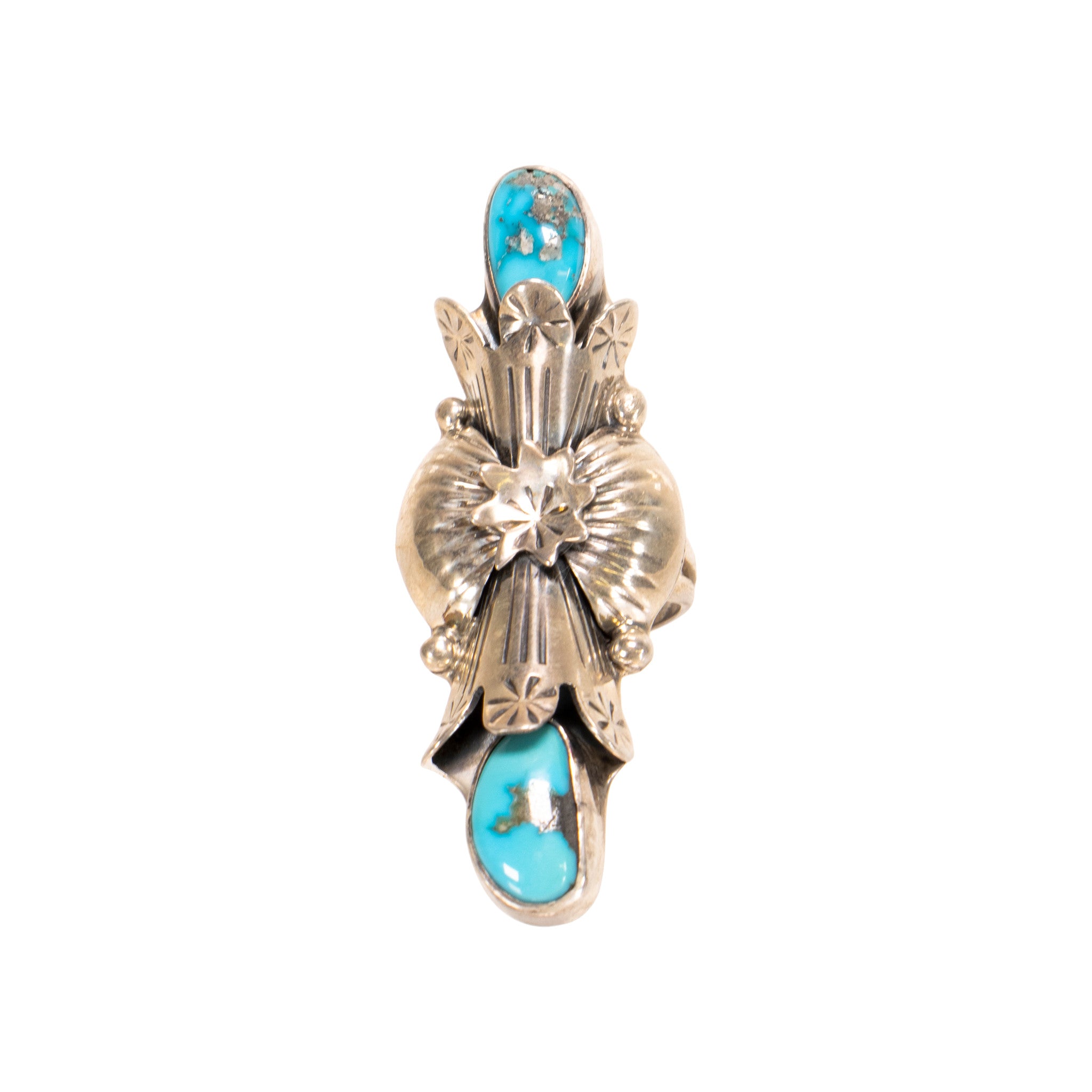 Turquoise and Sterling Ring