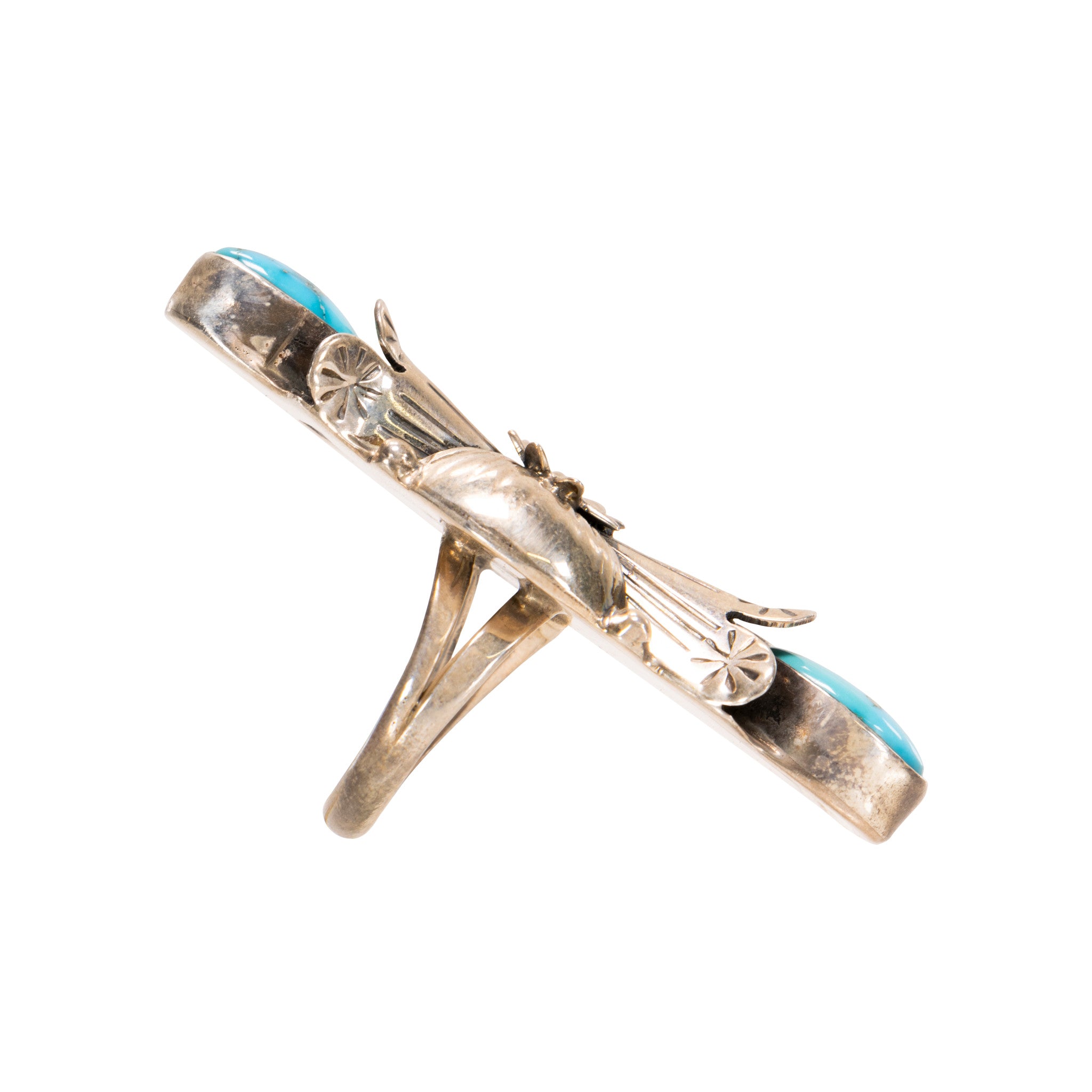 Turquoise and Sterling Ring