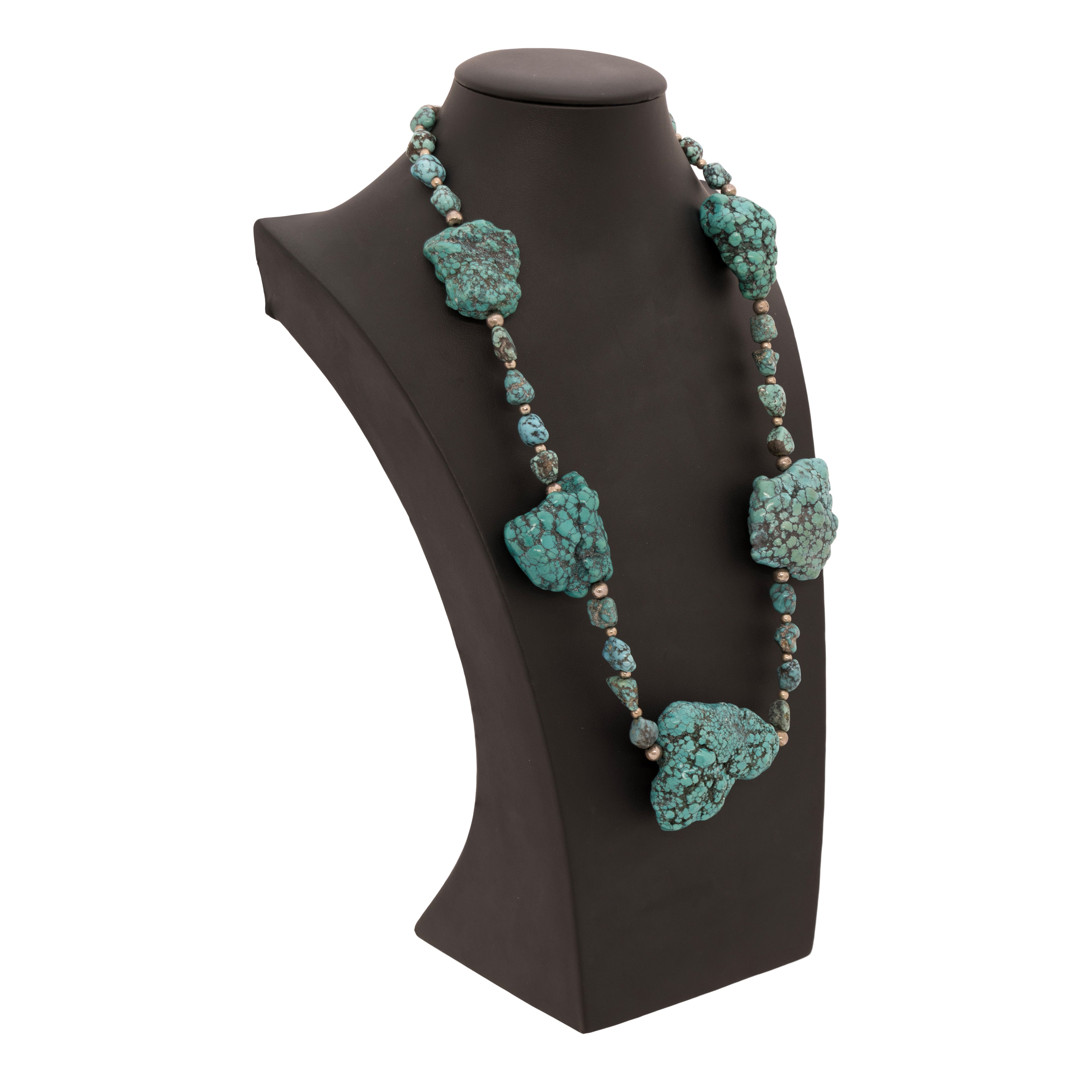 Turquoise Nugget Necklace