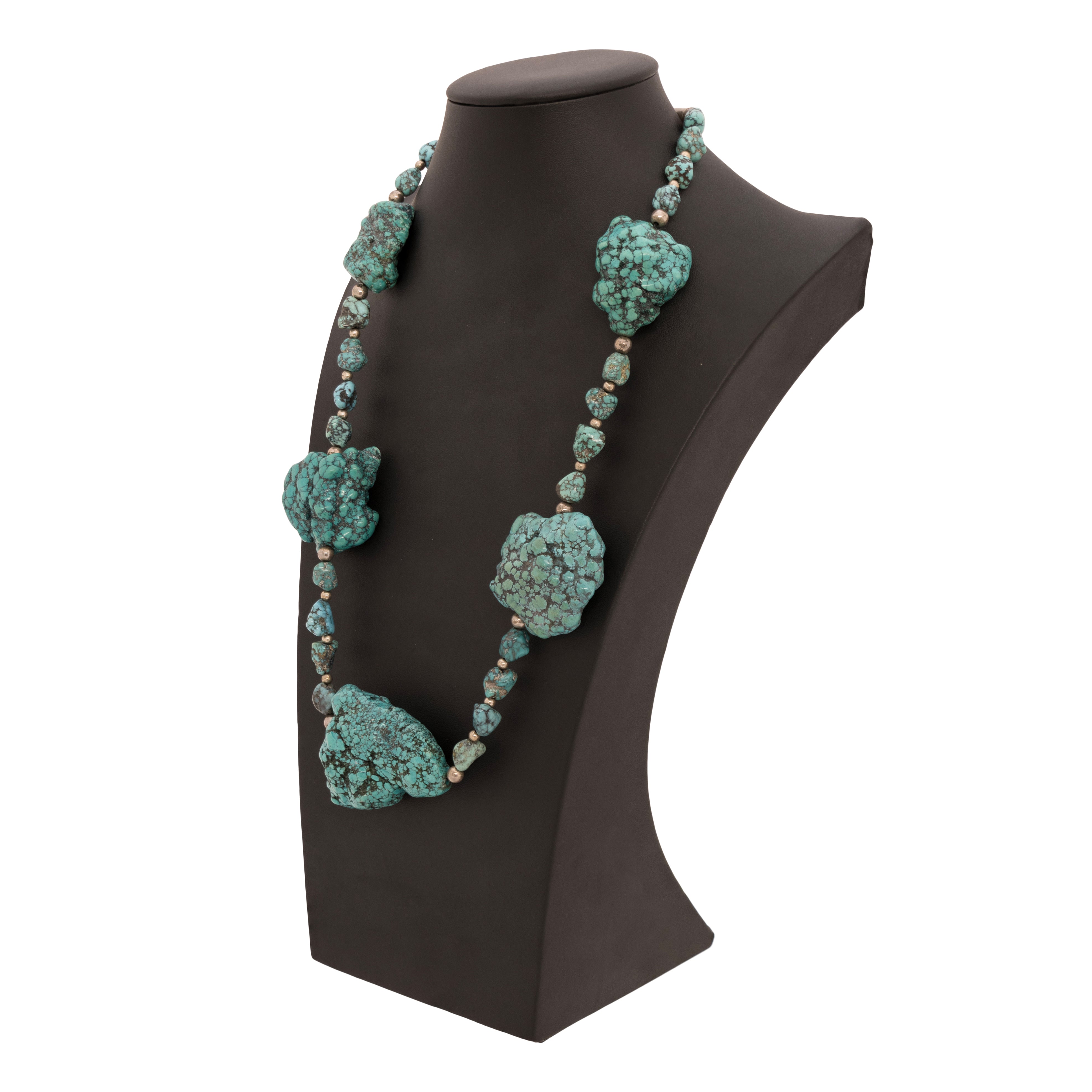 Turquoise Nugget Necklace