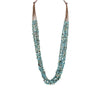 Beaded Turquoise Necklace, Jewelry, Necklace, Native