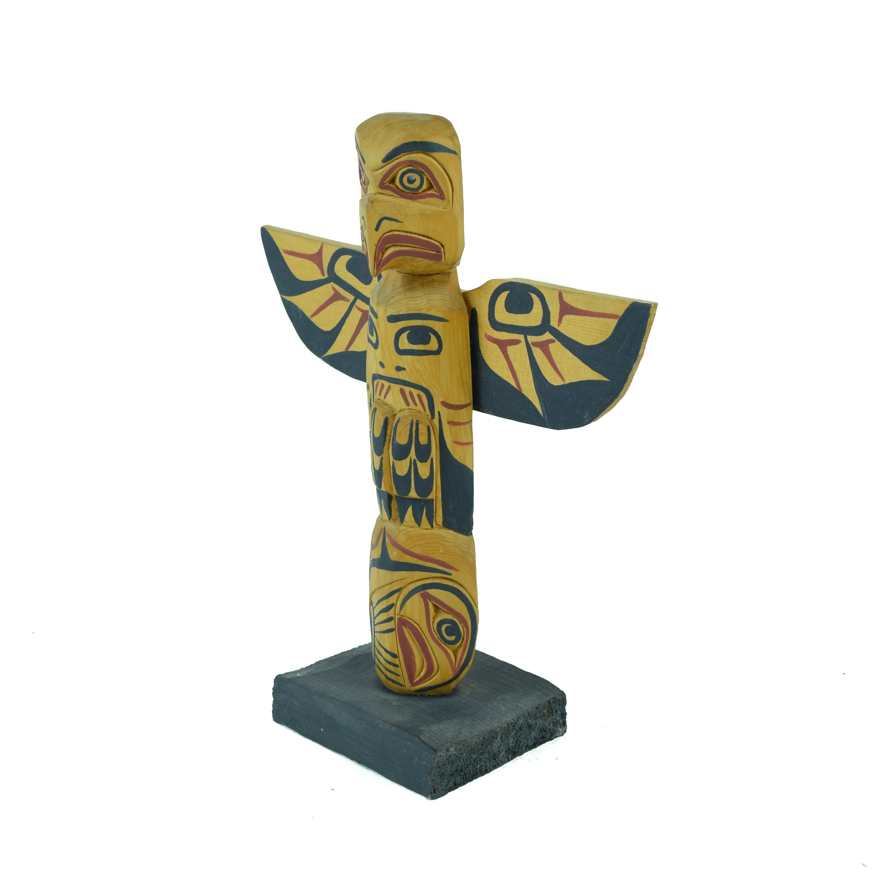Squamish Model Totem by Stan Joseph
