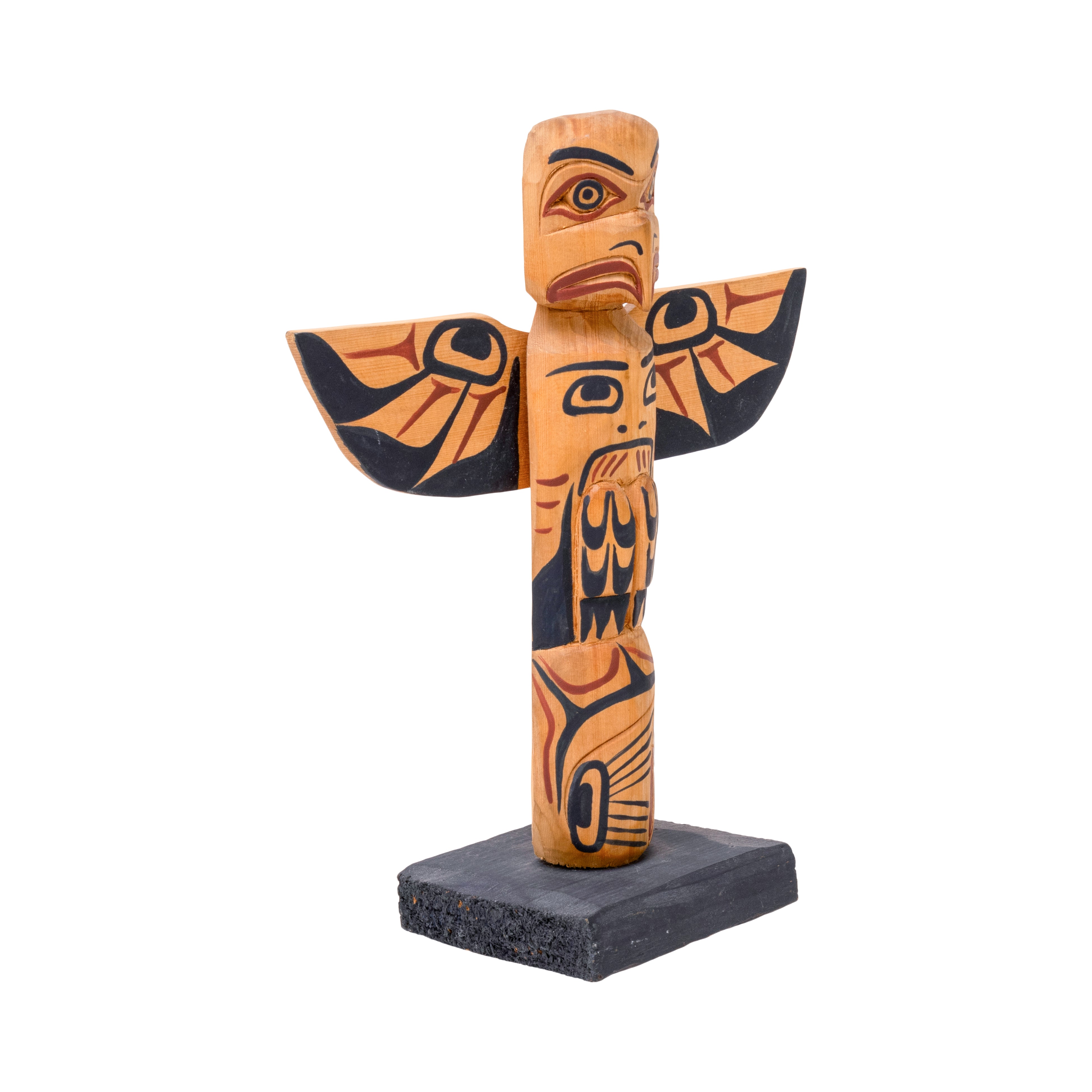 Squamish Model Totem by Stan Joseph