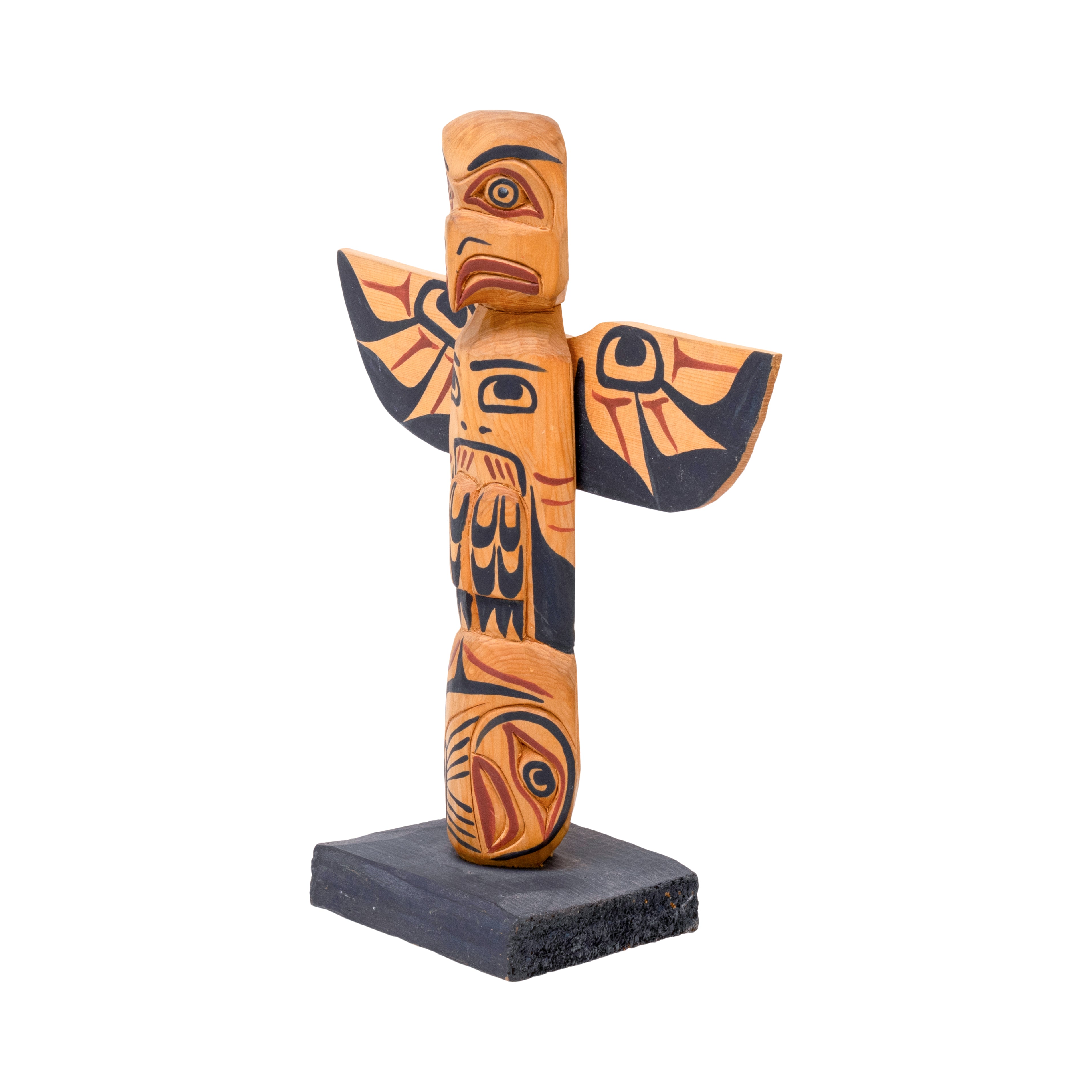 Squamish Model Totem by Stan Joseph