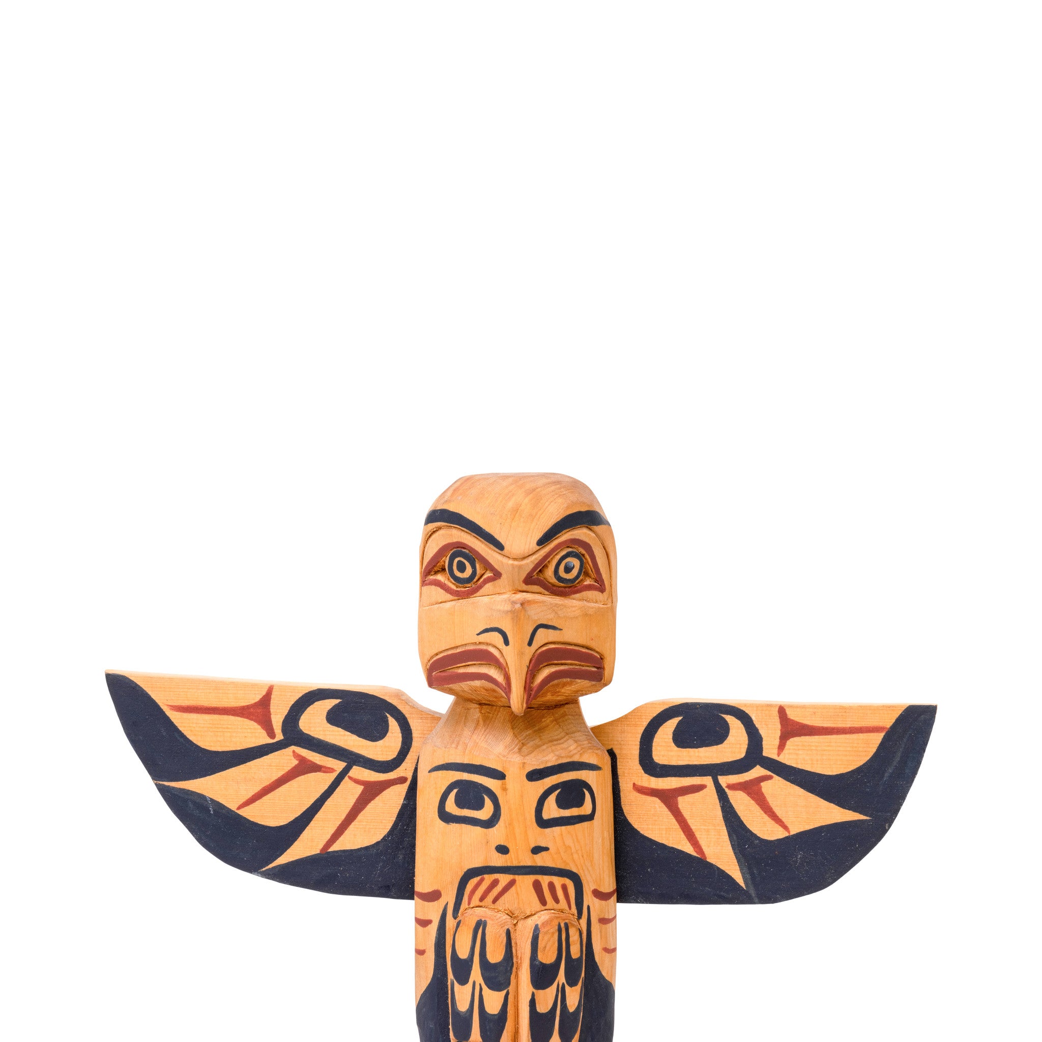 Squamish Model Totem by Stan Joseph