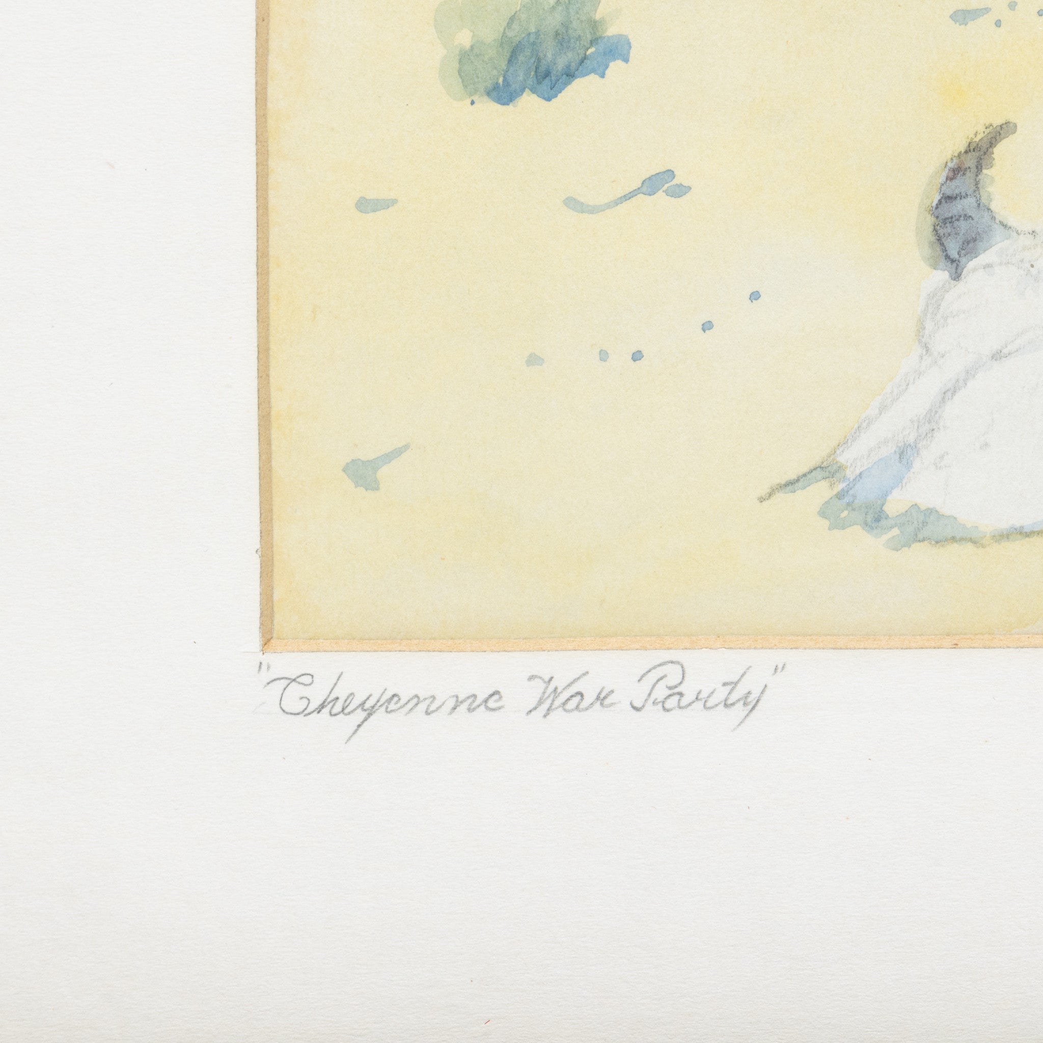 Cheyenne War Party by Leonard Reedy