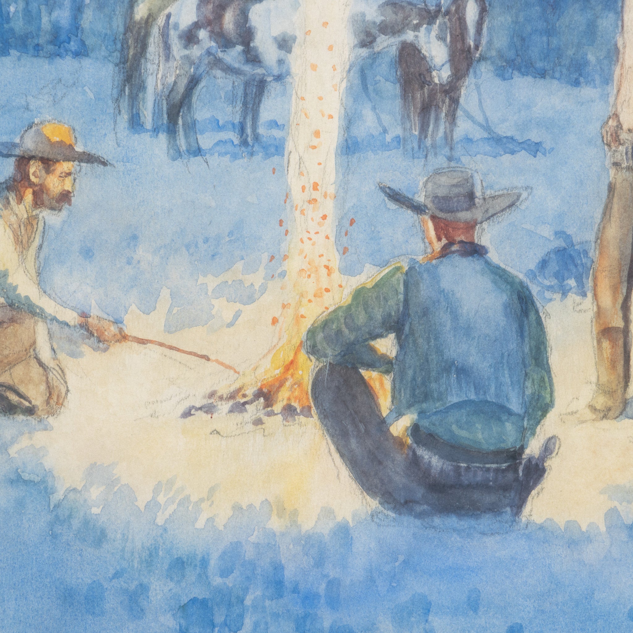 The Night Camp by Leonard Reedy