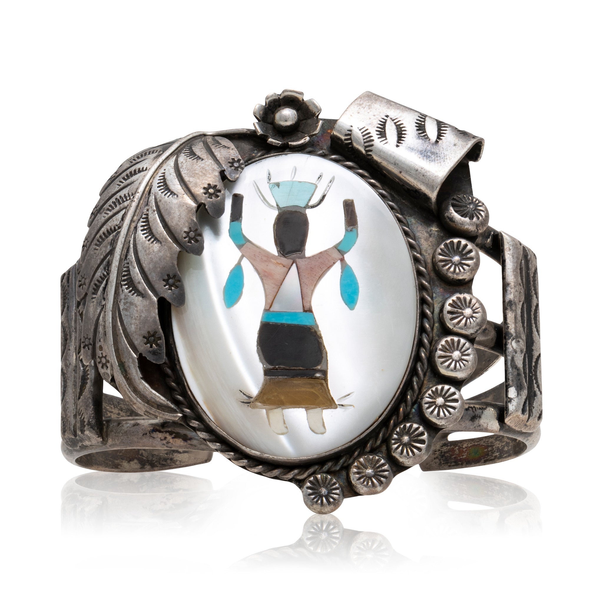 Navajo Figural Necklace Necklace and Bracelet