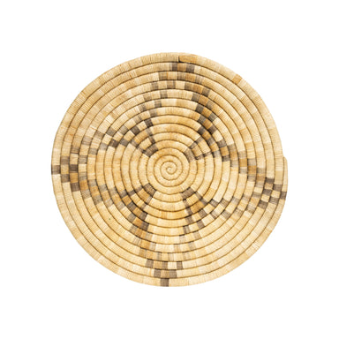 Hopi Woven Plaque, Native, Basketry, Plate