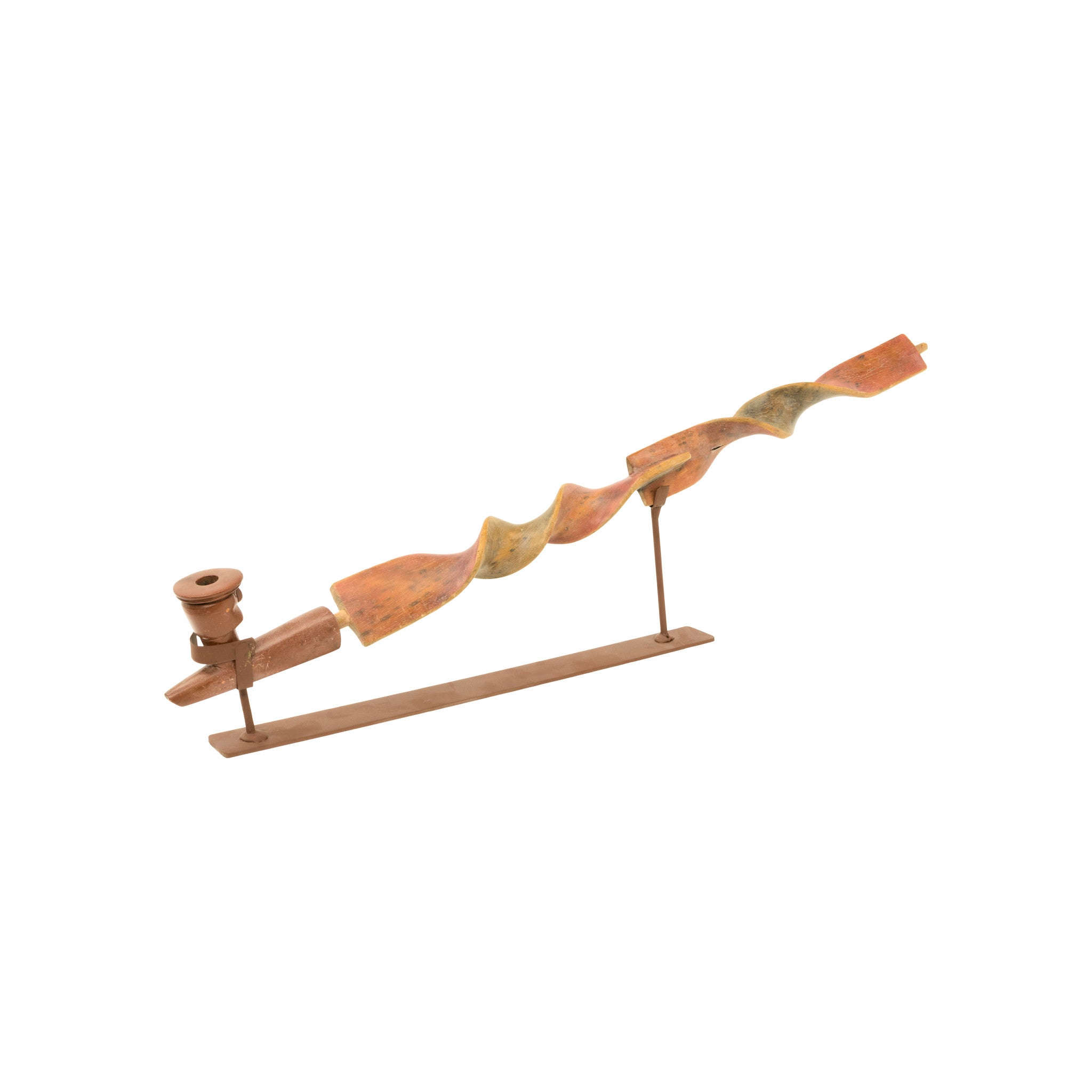Sioux Effigy Pipe