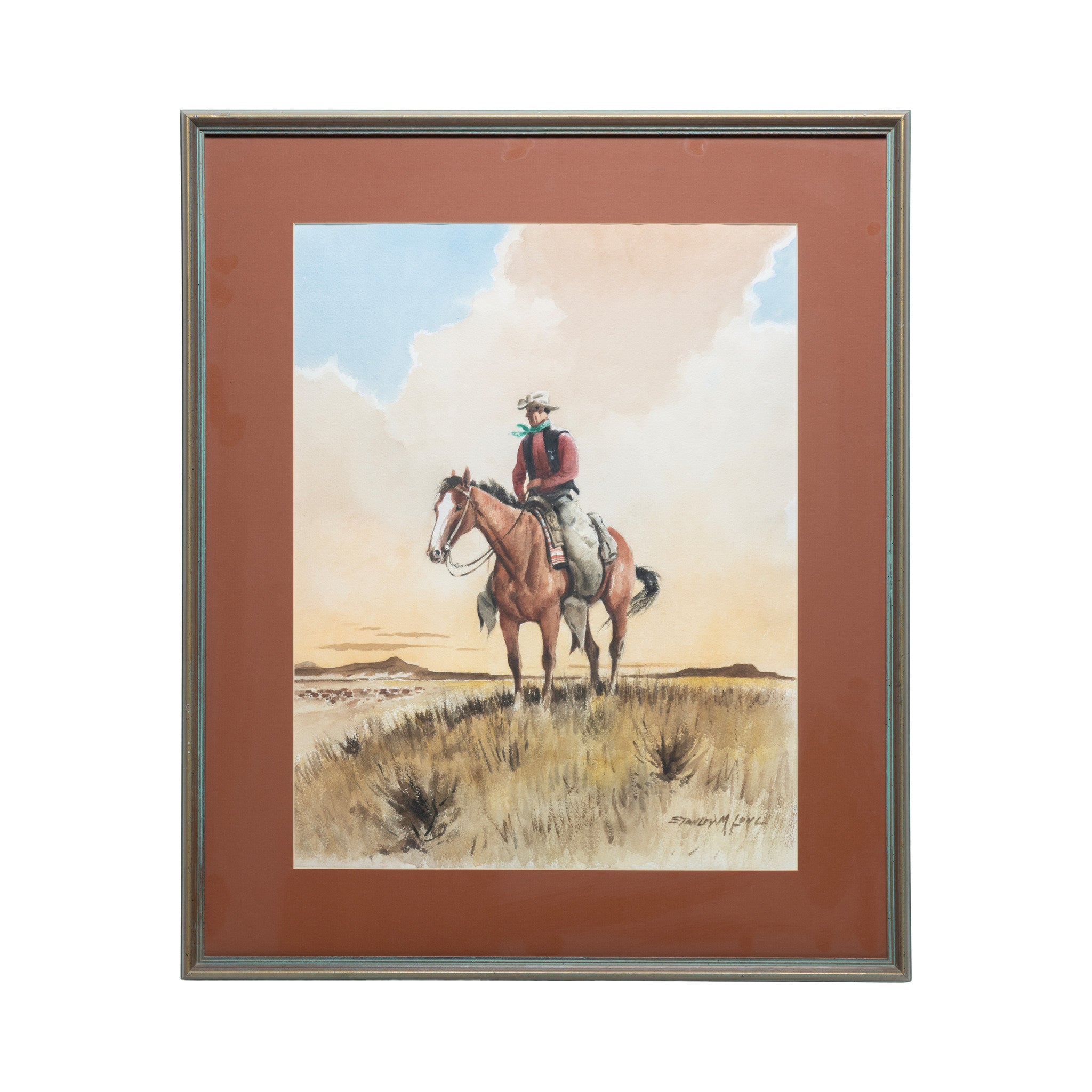 "Overlooking the Herd" by Stanley Long