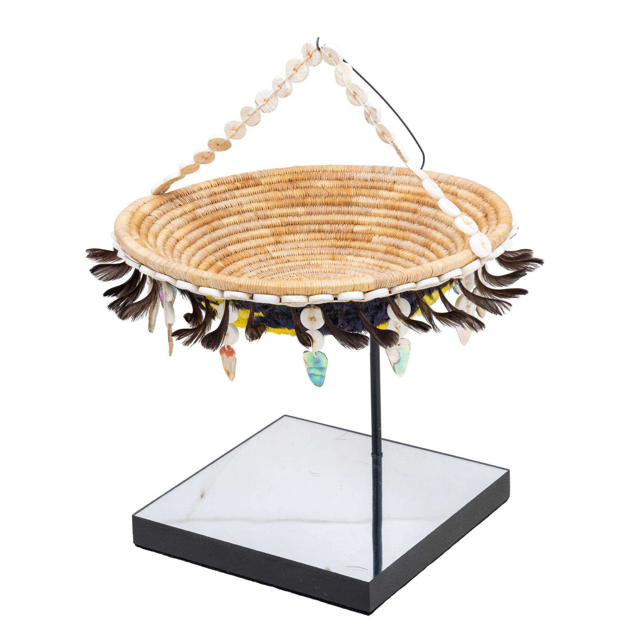 Feathered Pomo Basket