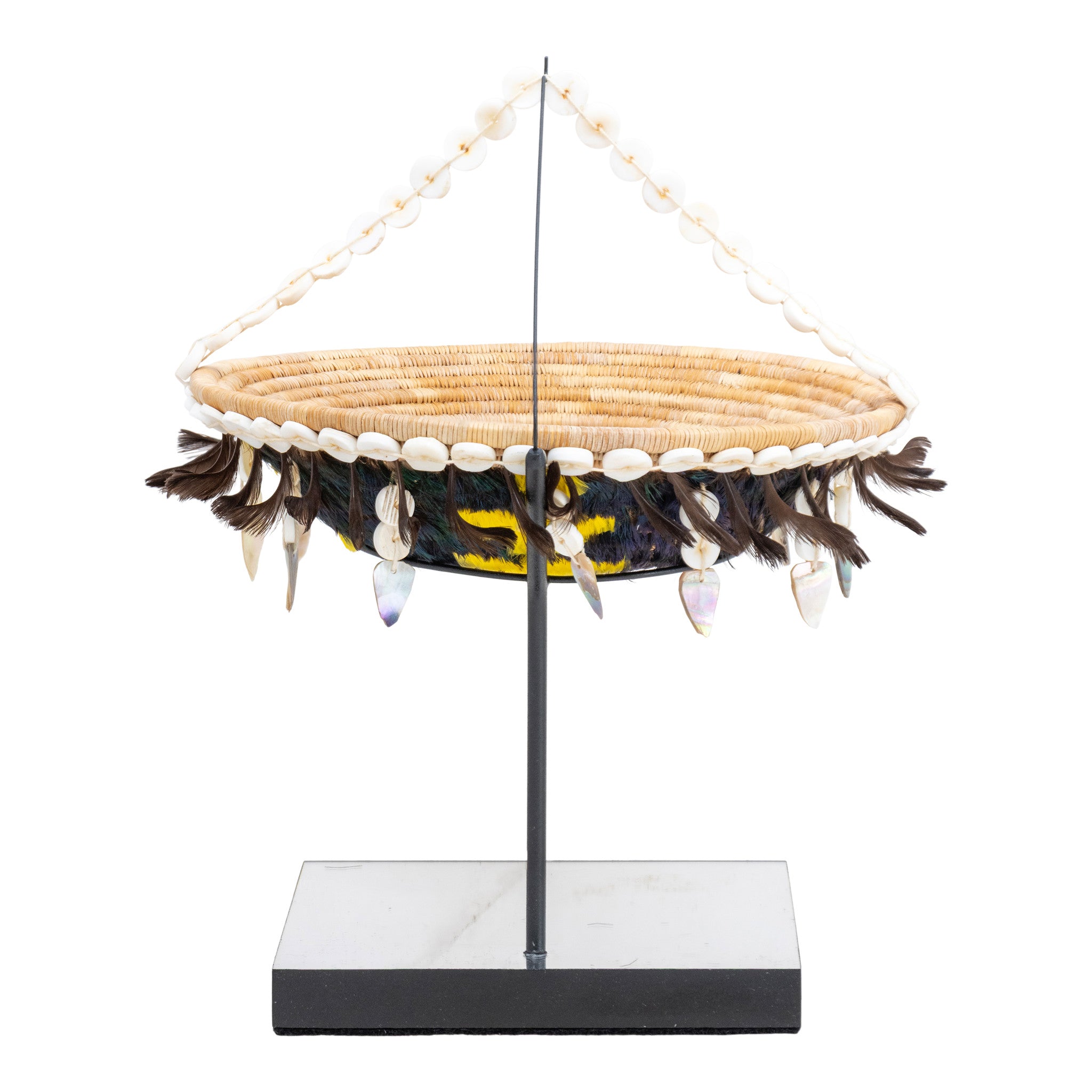 Feathered Pomo Basket