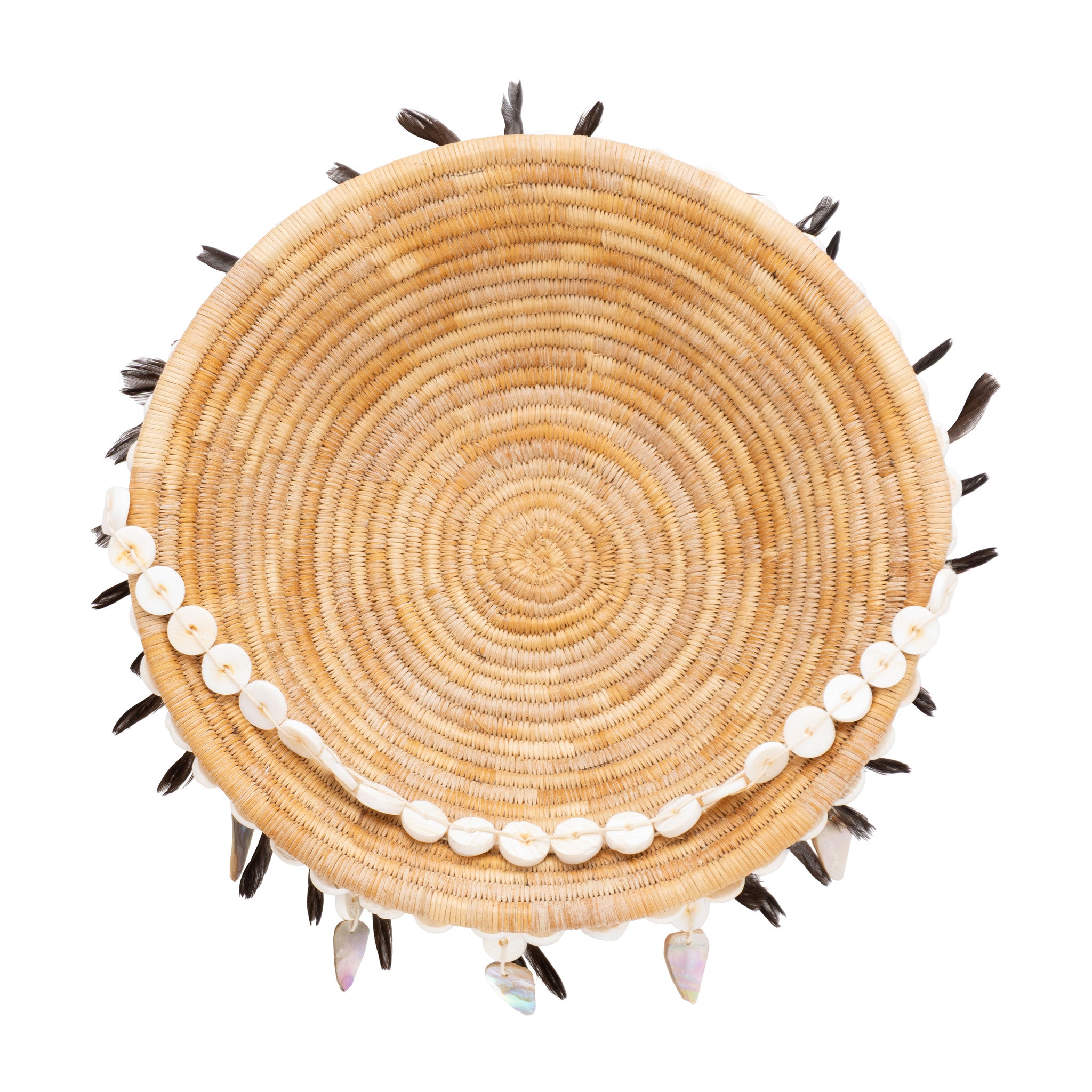 Feathered Pomo Basket