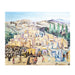 Pueblo Village, Fine Art, Painting, Native American