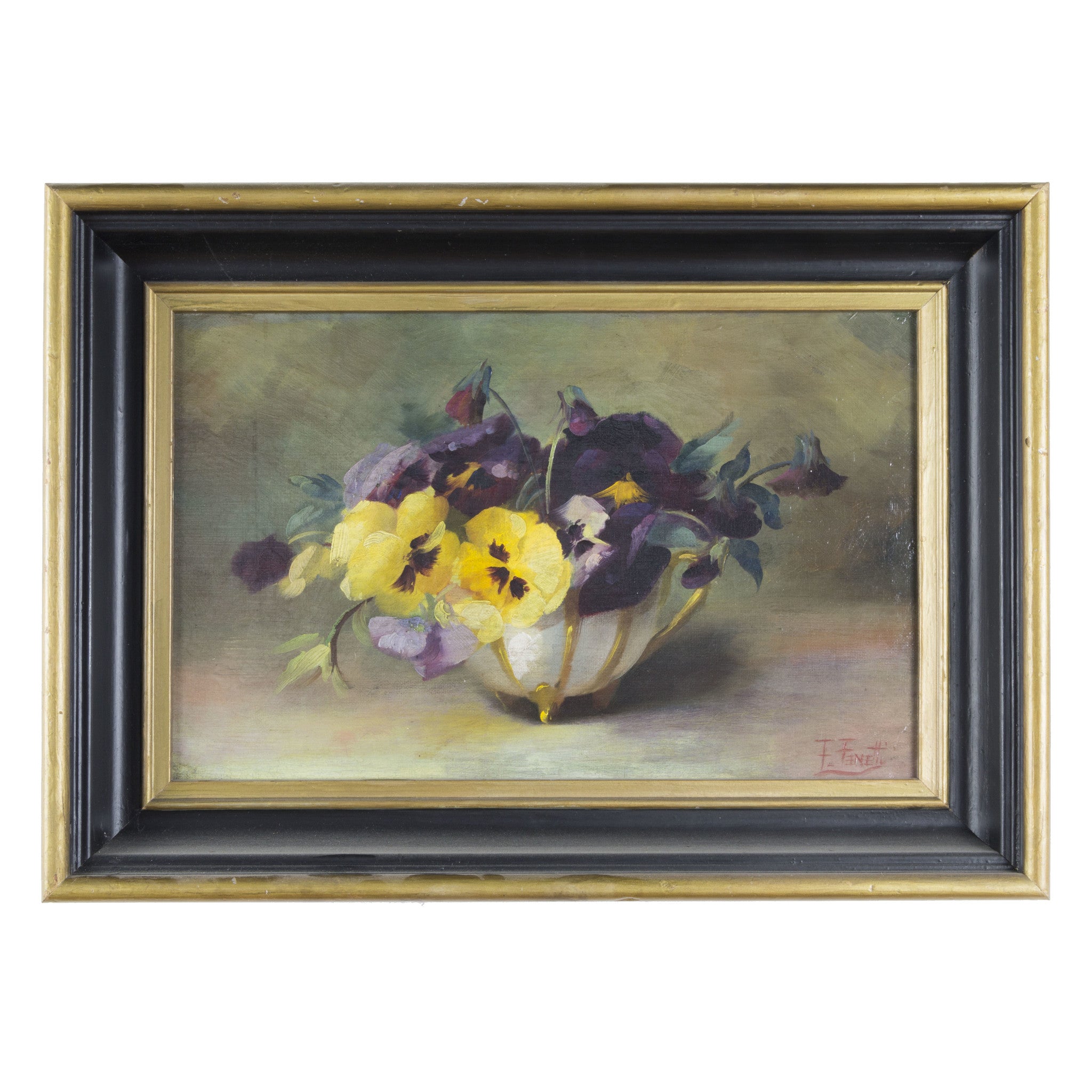 Pansies by Fredrick N Fenetti