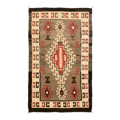 Navajo Old Style Crystal, Native, Weaving, Floor Rug