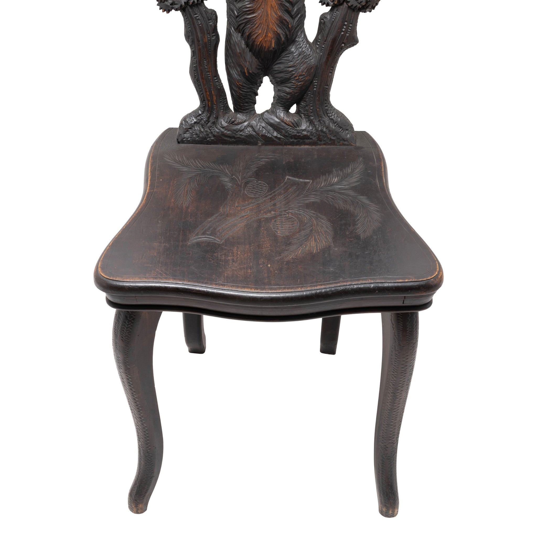 Black Forest Carved Chairs