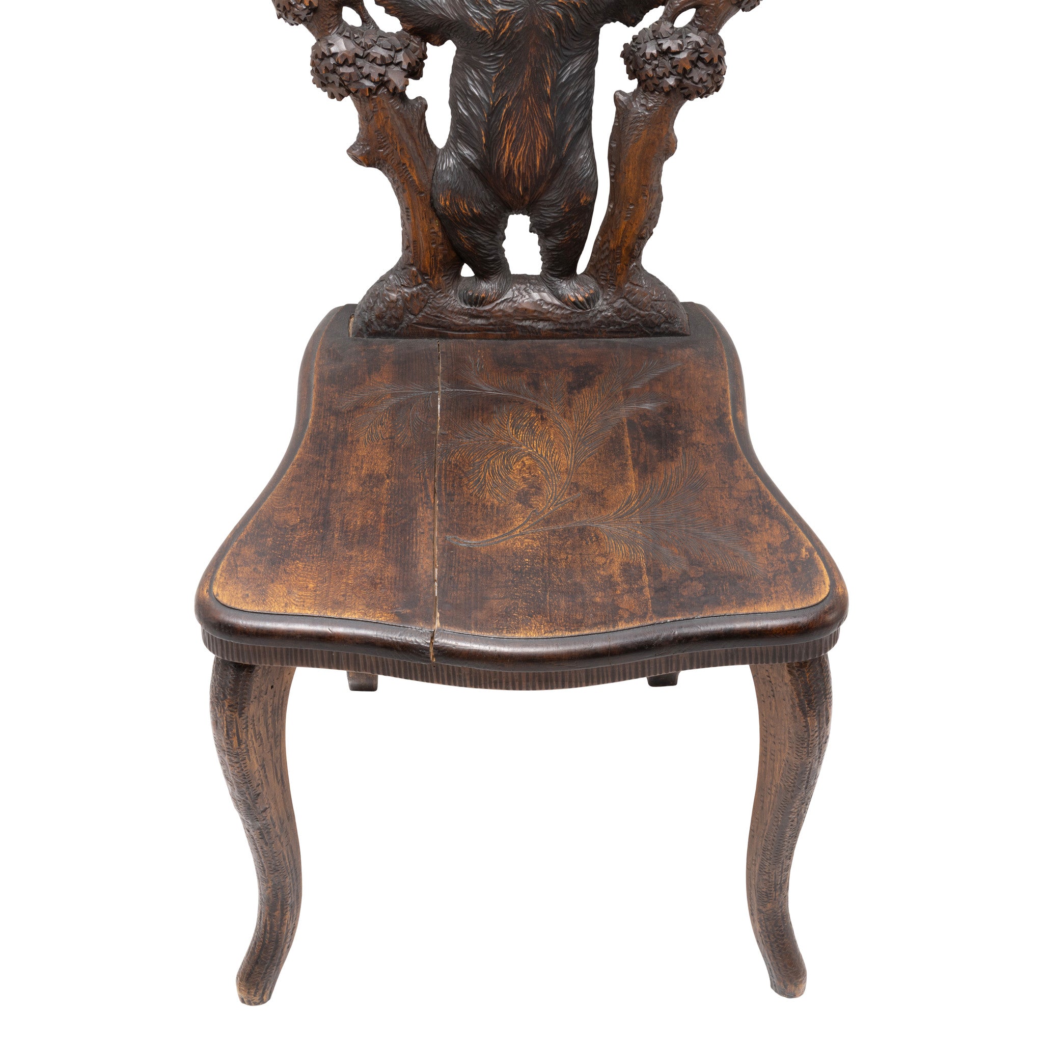 Black Forest Carved Chairs