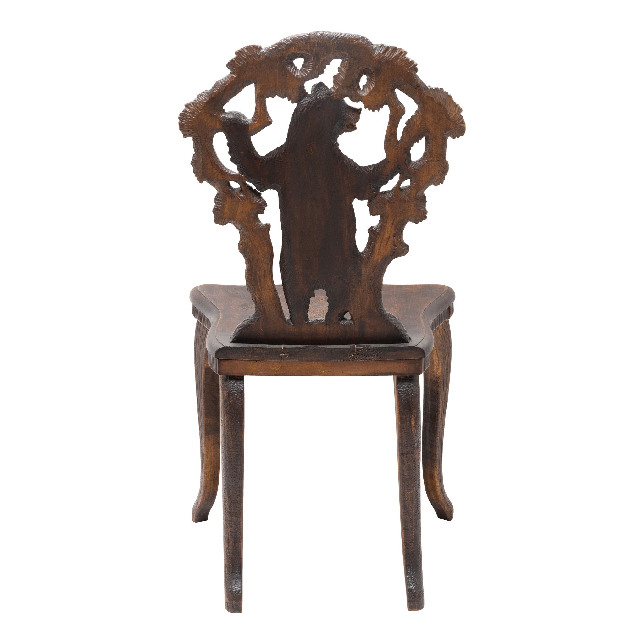 Black Forest Carved Chairs