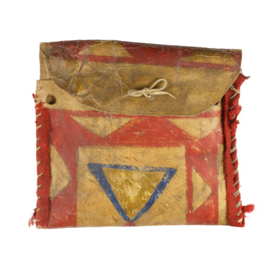 Sioux Parfleche Pouch, Native, Parfleche, Packet