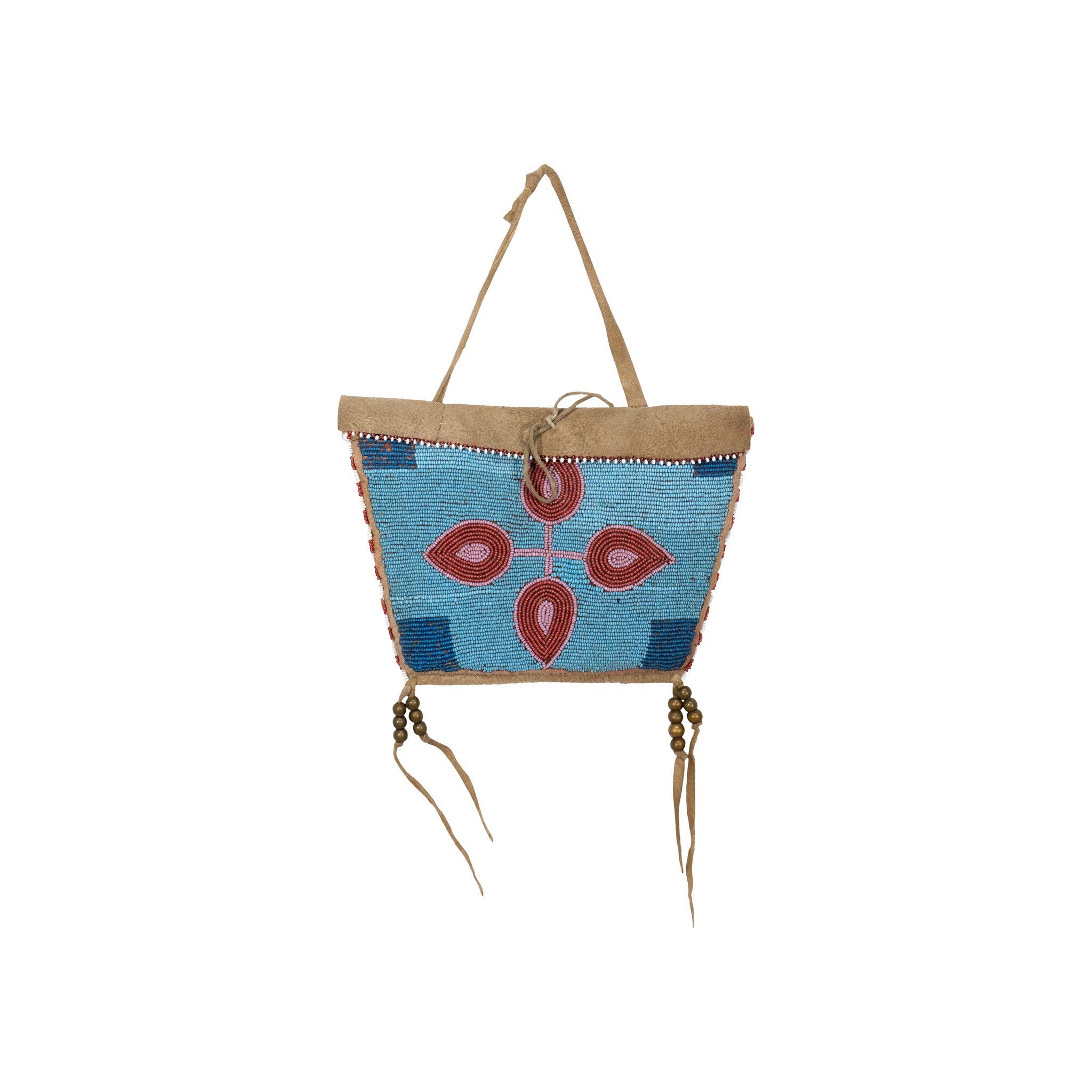 Nez Perce Belt Pouch, Native, Bag, Pouch
