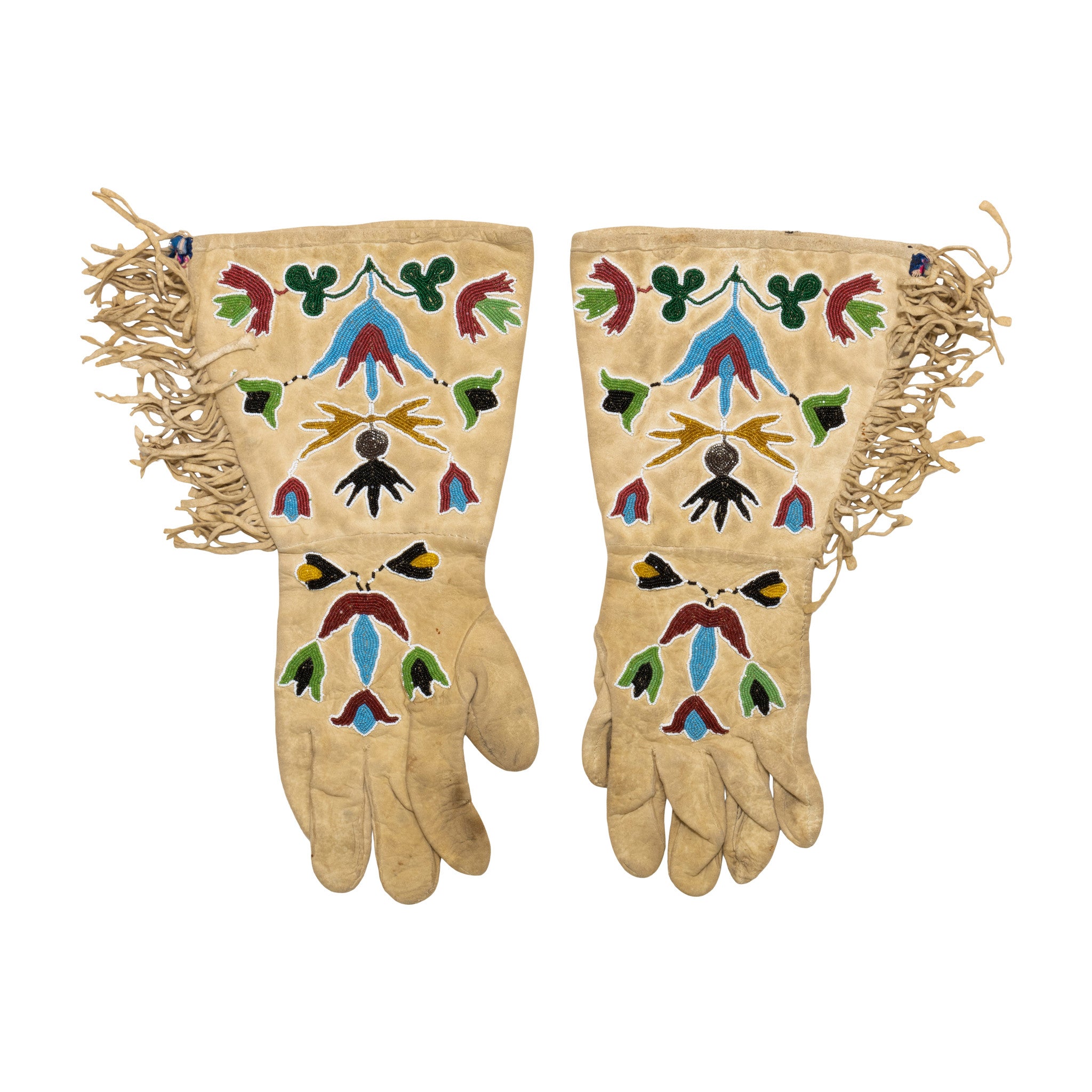 Plateau Gauntlets, Native, Garment, Gauntlets