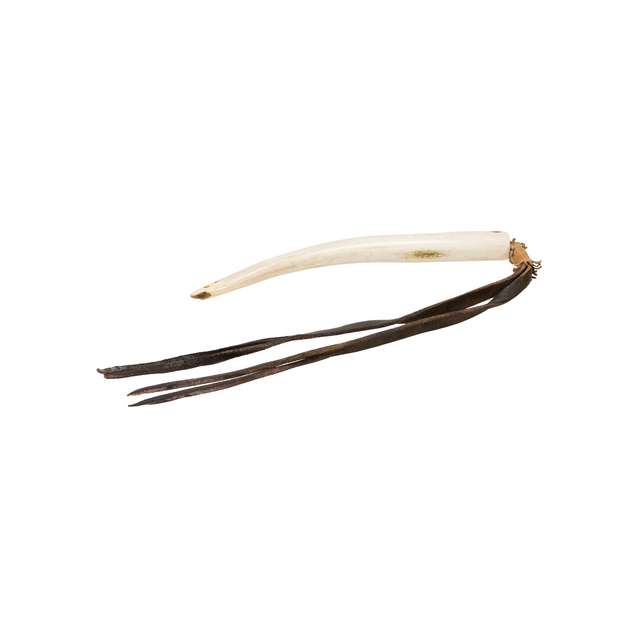 Northern Plains Elk Antler Quirt