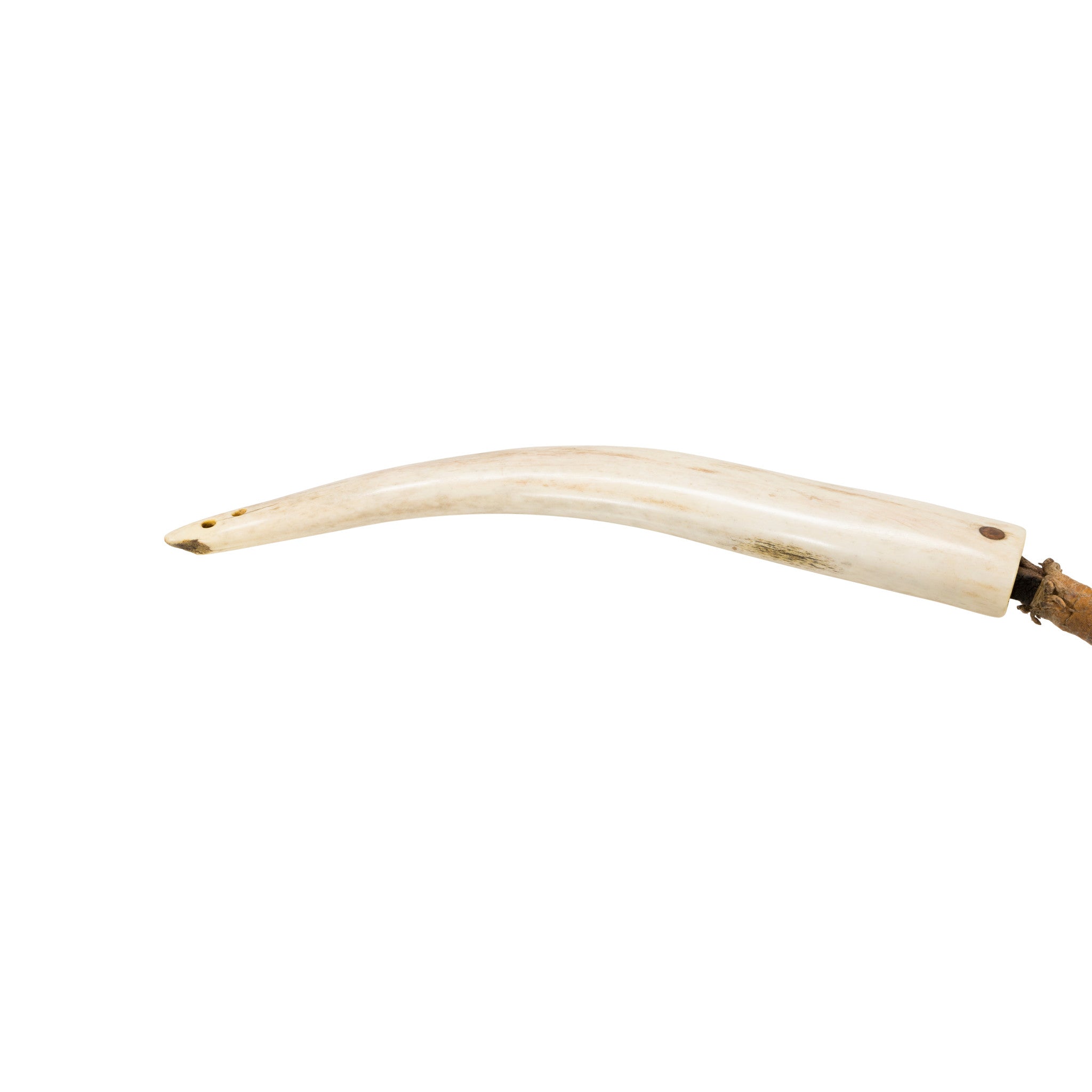 Northern Plains Elk Antler Quirt