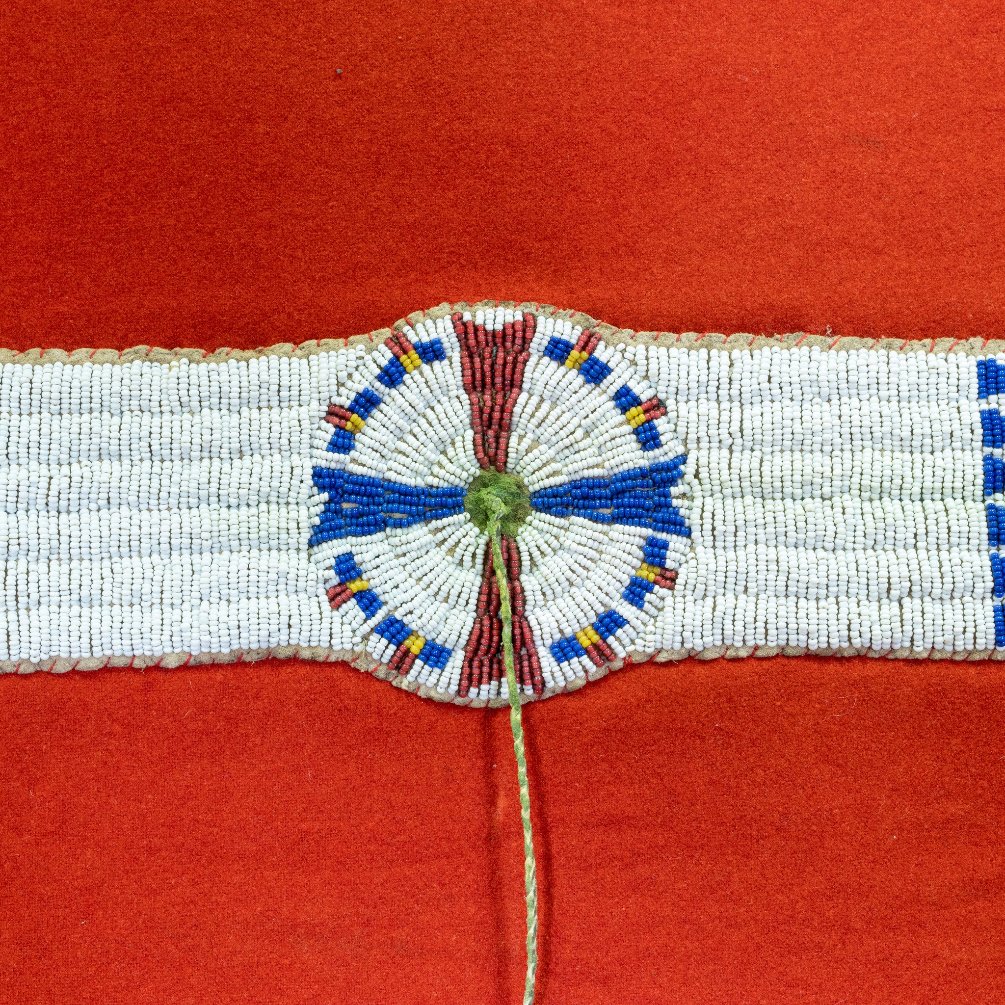 Sioux Beaded Blanket Strip