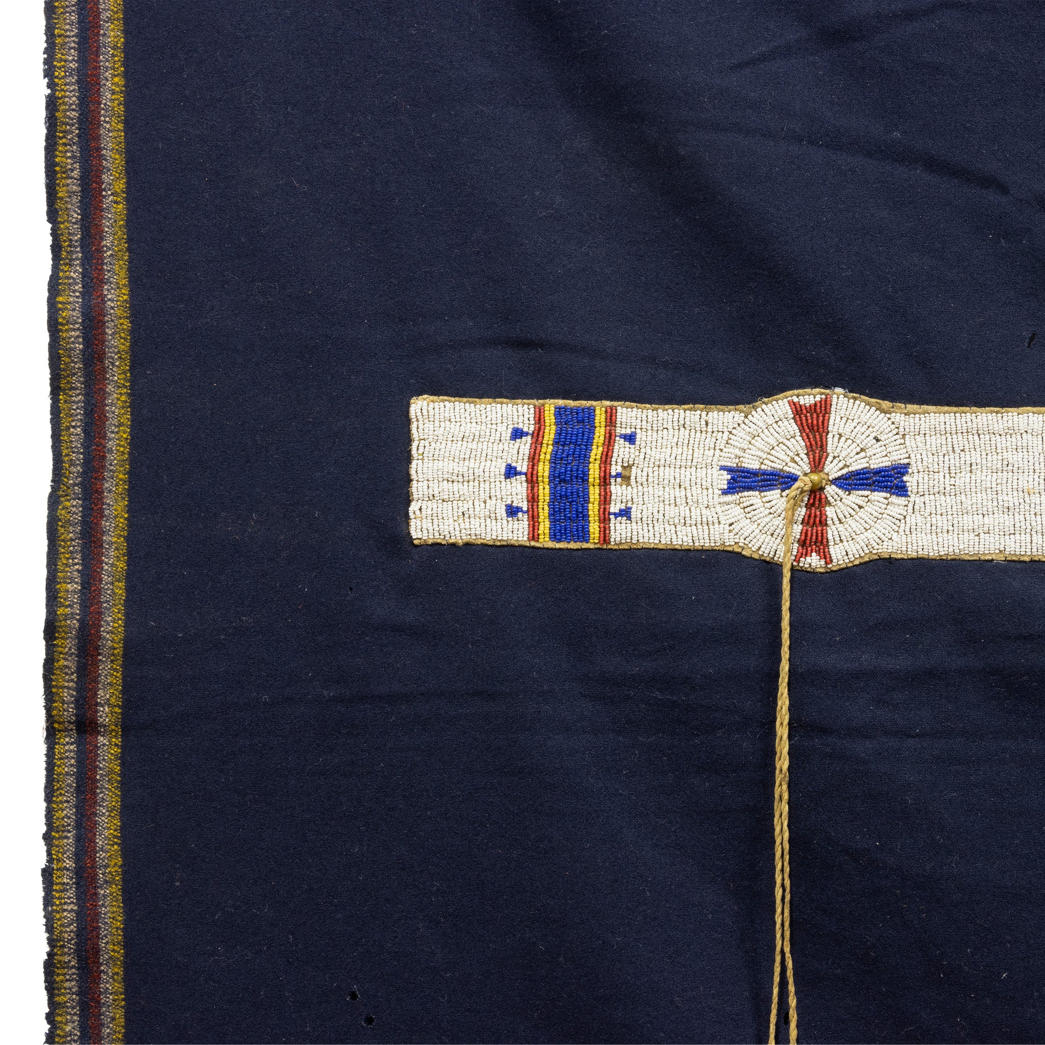 Sioux Beaded Blanket Strip