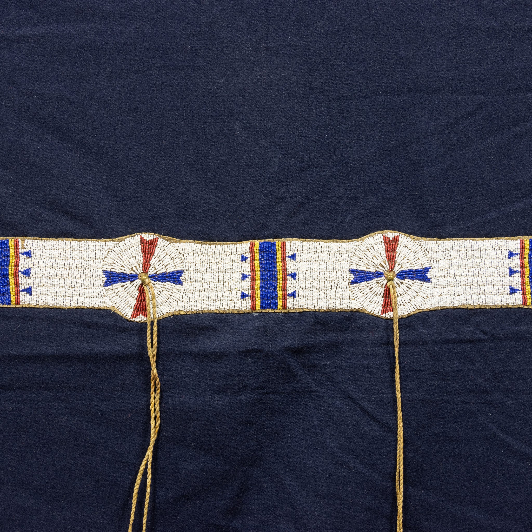 Sioux Beaded Blanket Strip