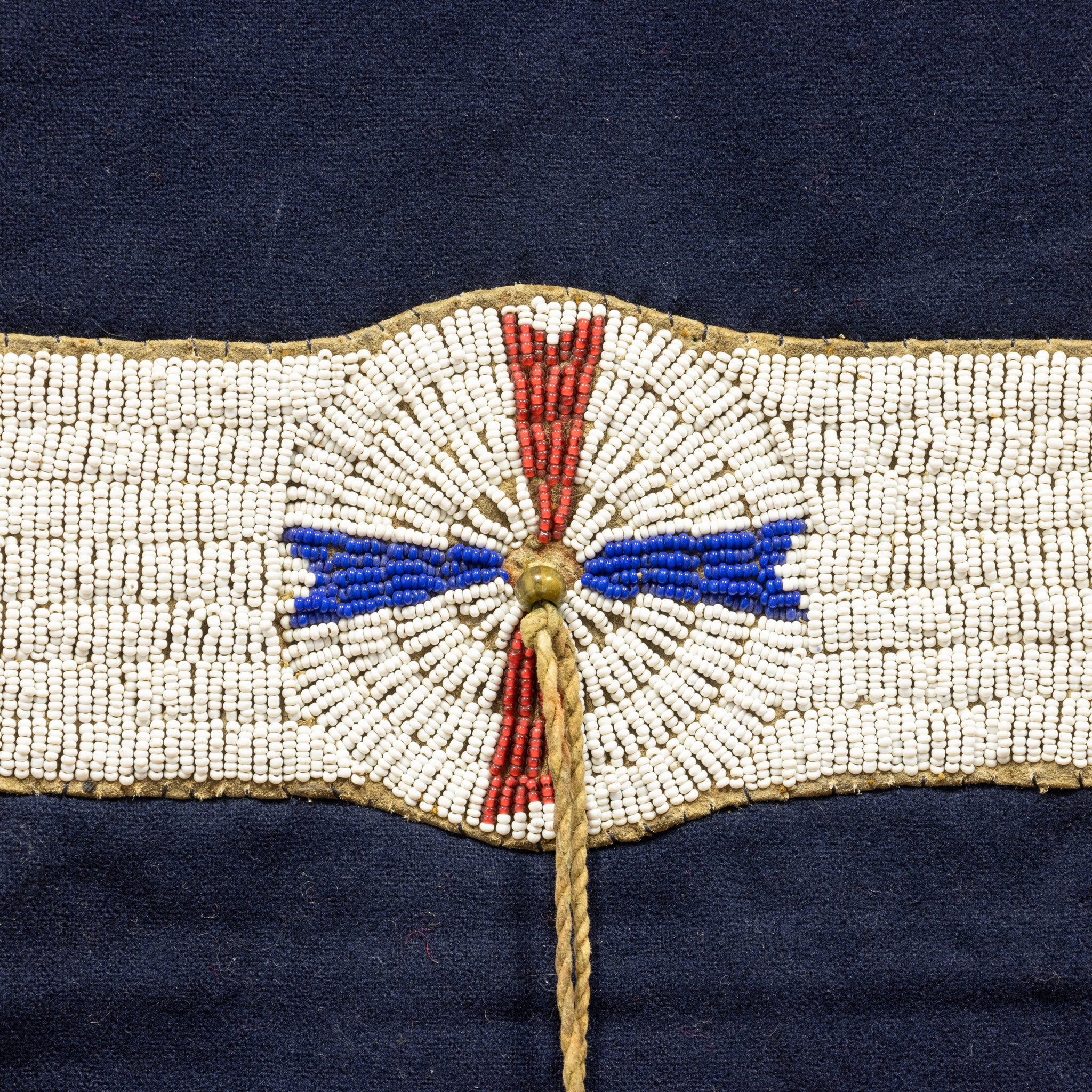 Sioux Beaded Blanket Strip