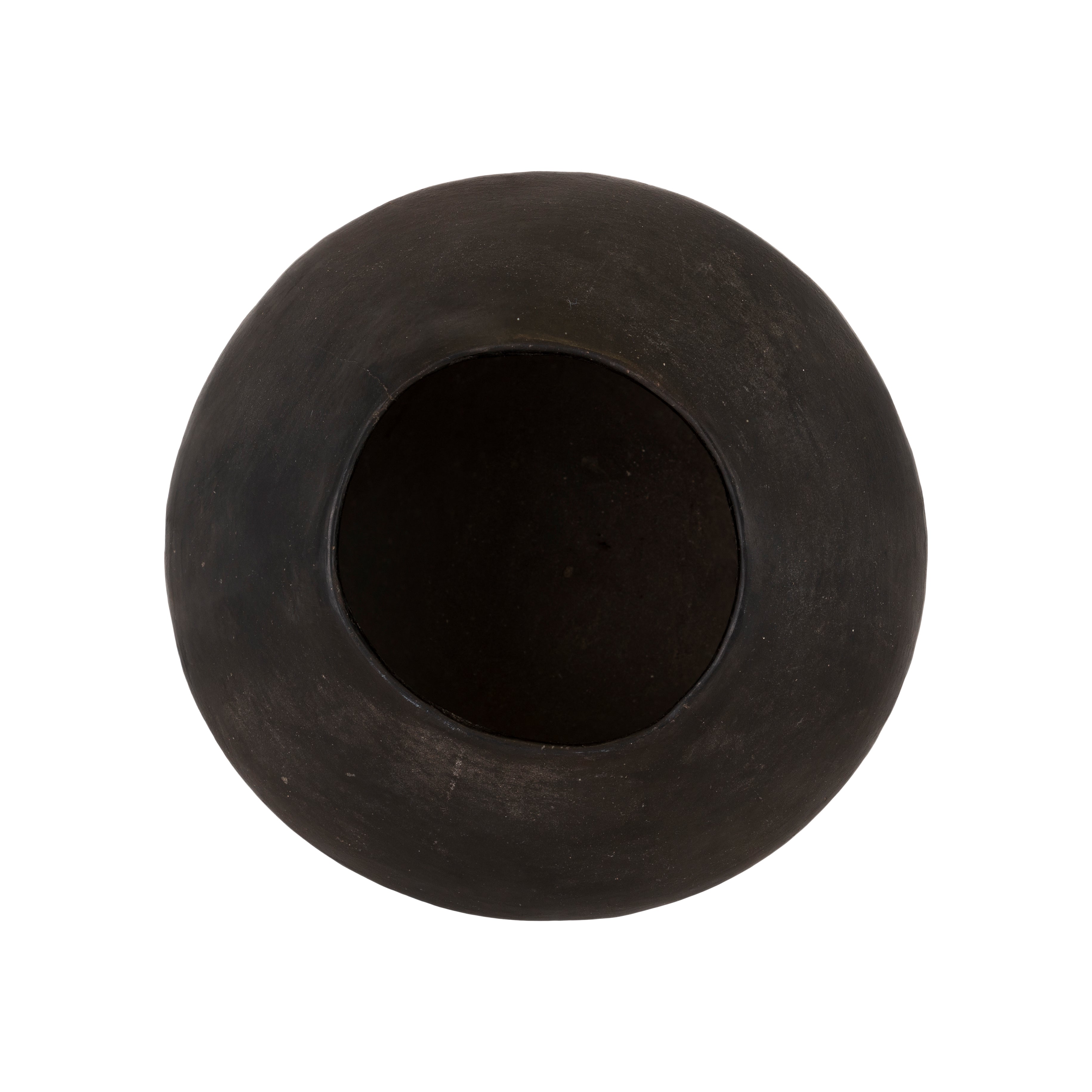 Prehistoric Black Remos Seed Jar