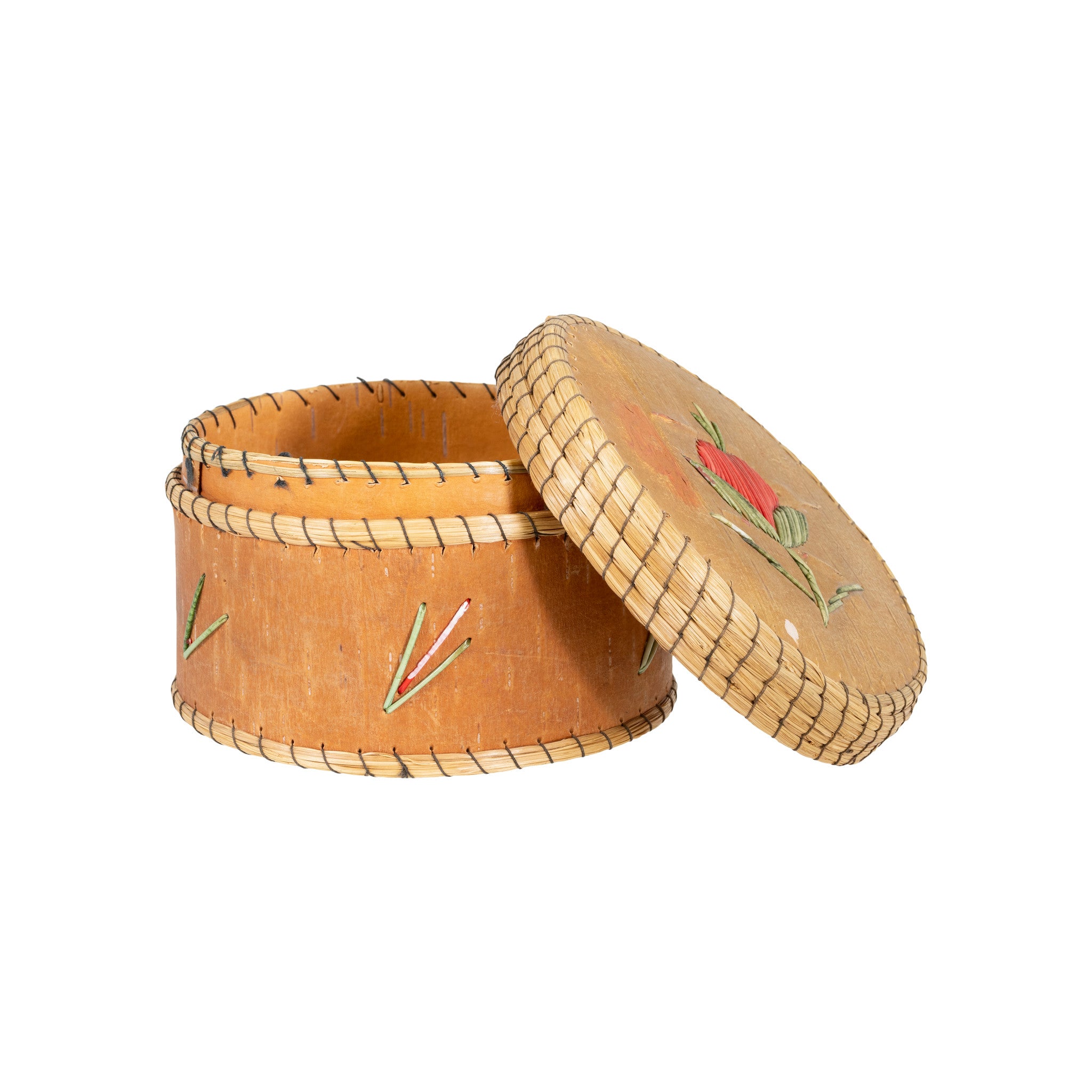 Quilled Birch Bark Box