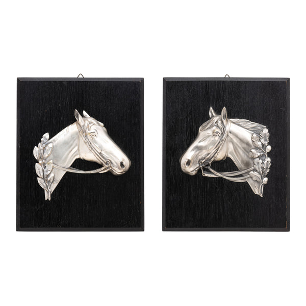 Art Nouveau Horse Plaques, Fine Art, Other, Other