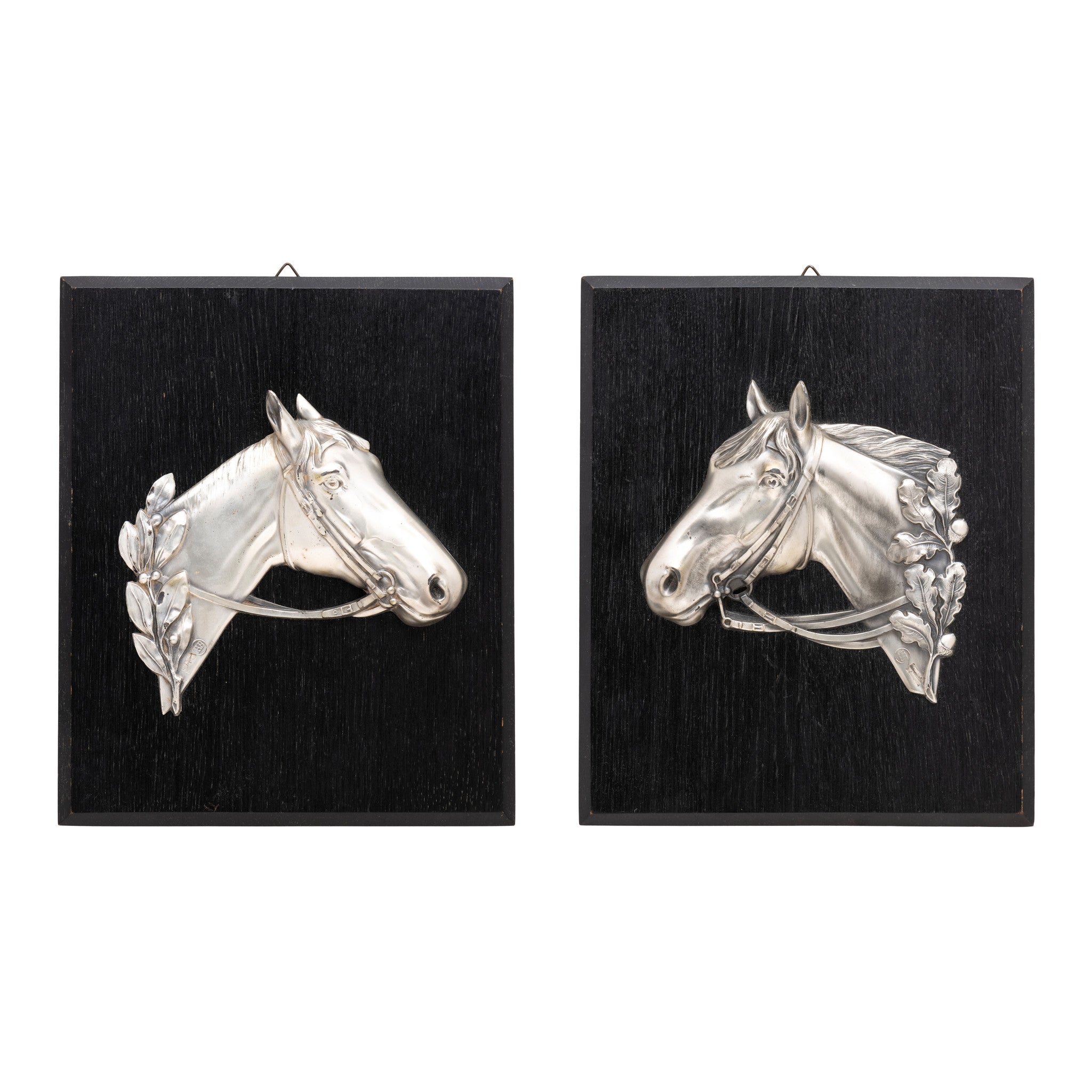 Art Nouveau Horse Plaques, Fine Art, Other, Other