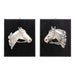Art Nouveau Horse Plaques, Furnishings, Decor, Other