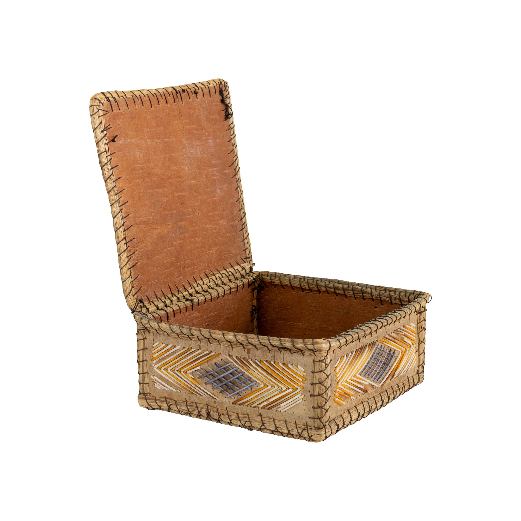 Quilled Birch Bark Box